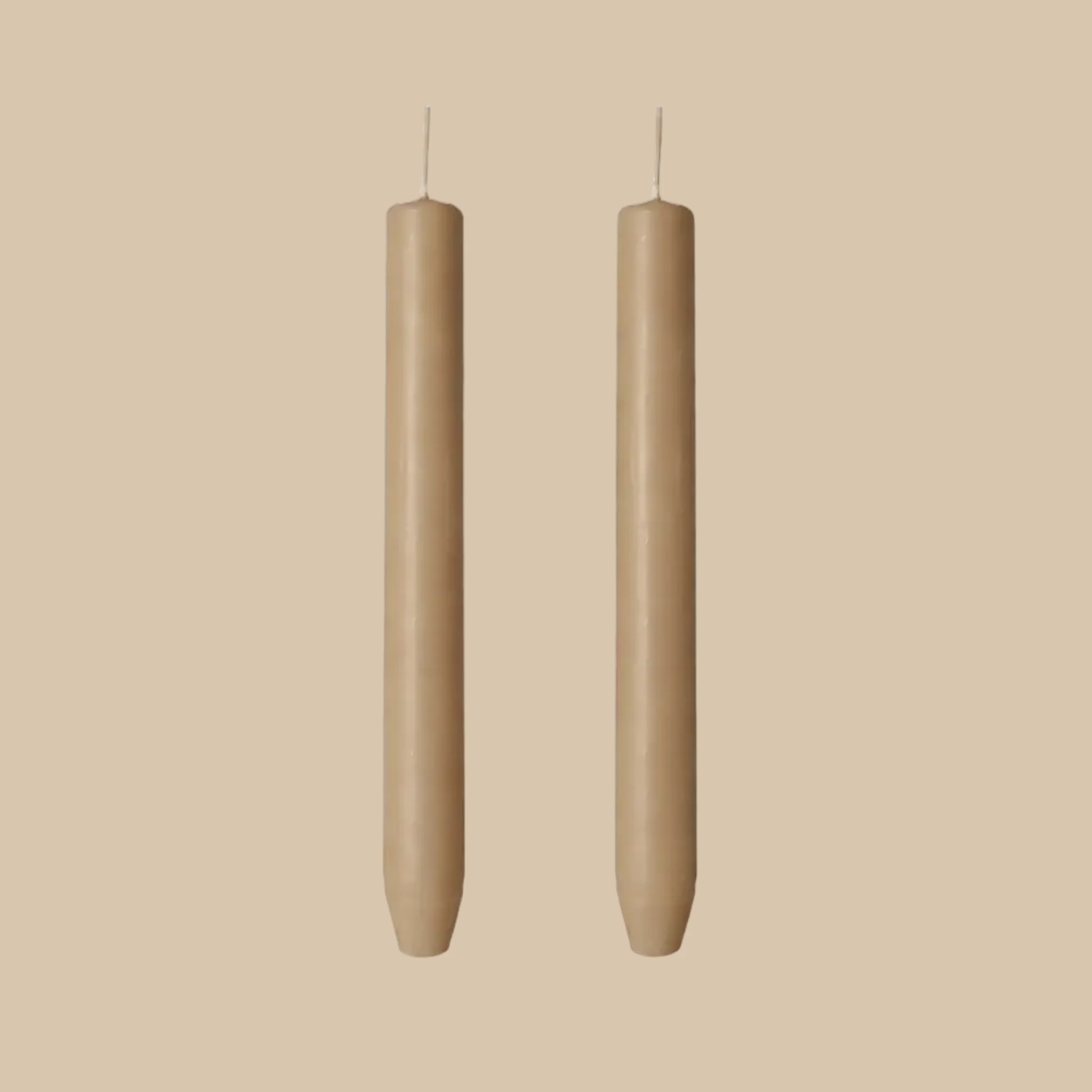 Blitzen Cylindrical Candles | Nougat - Image 1