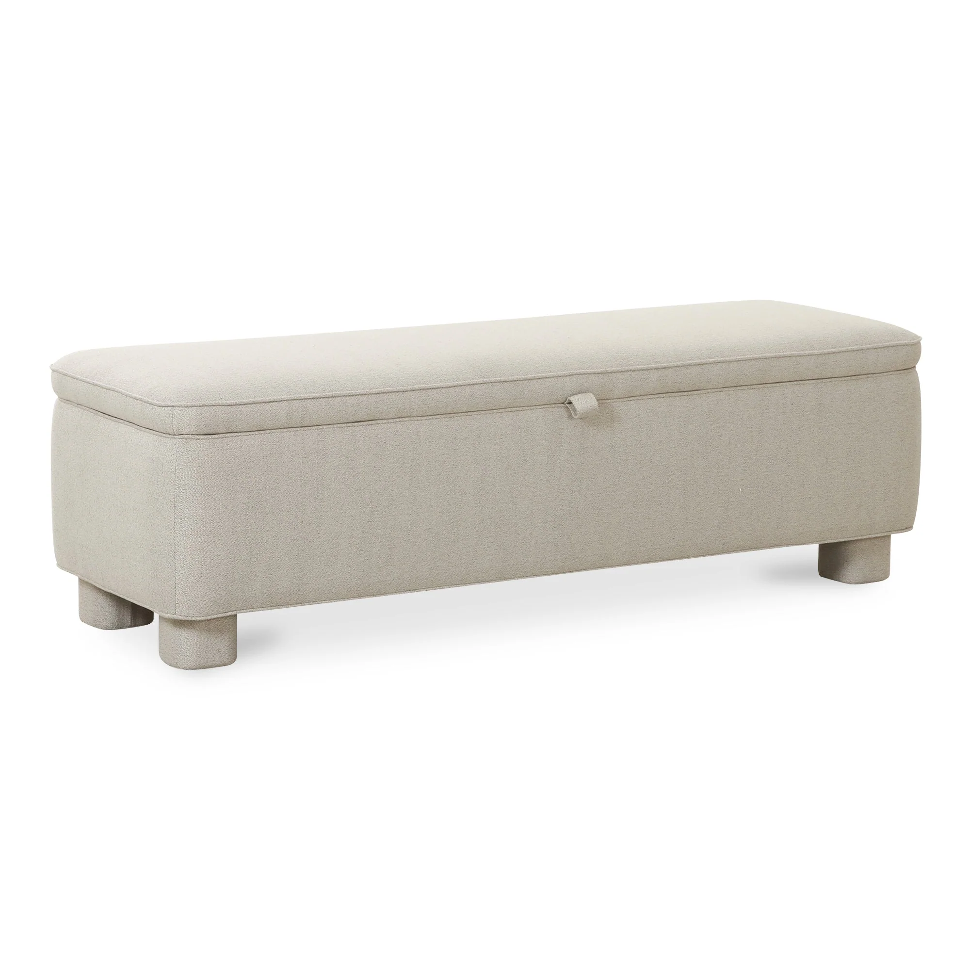 Ichigo Storage Bench Light Grey - Image 2