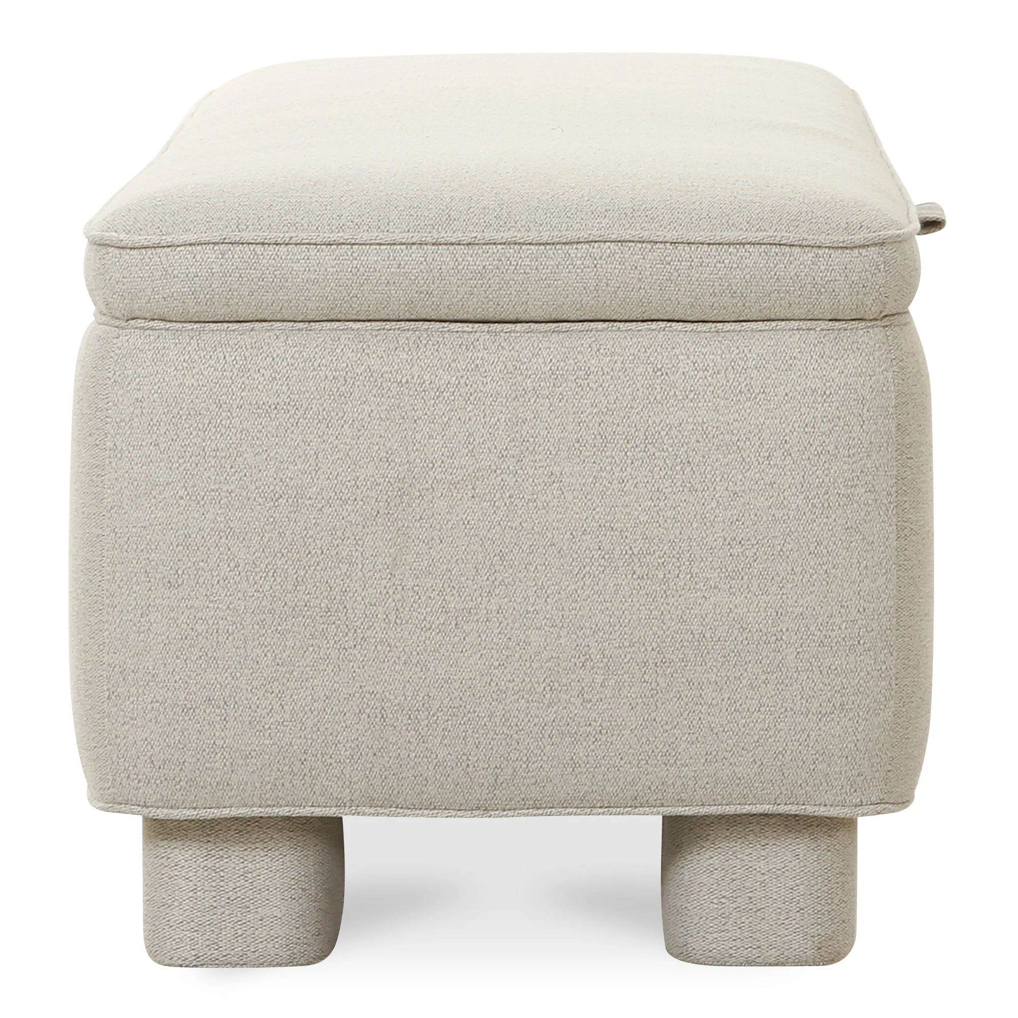 Ichigo Storage Bench Light Grey - Image 3