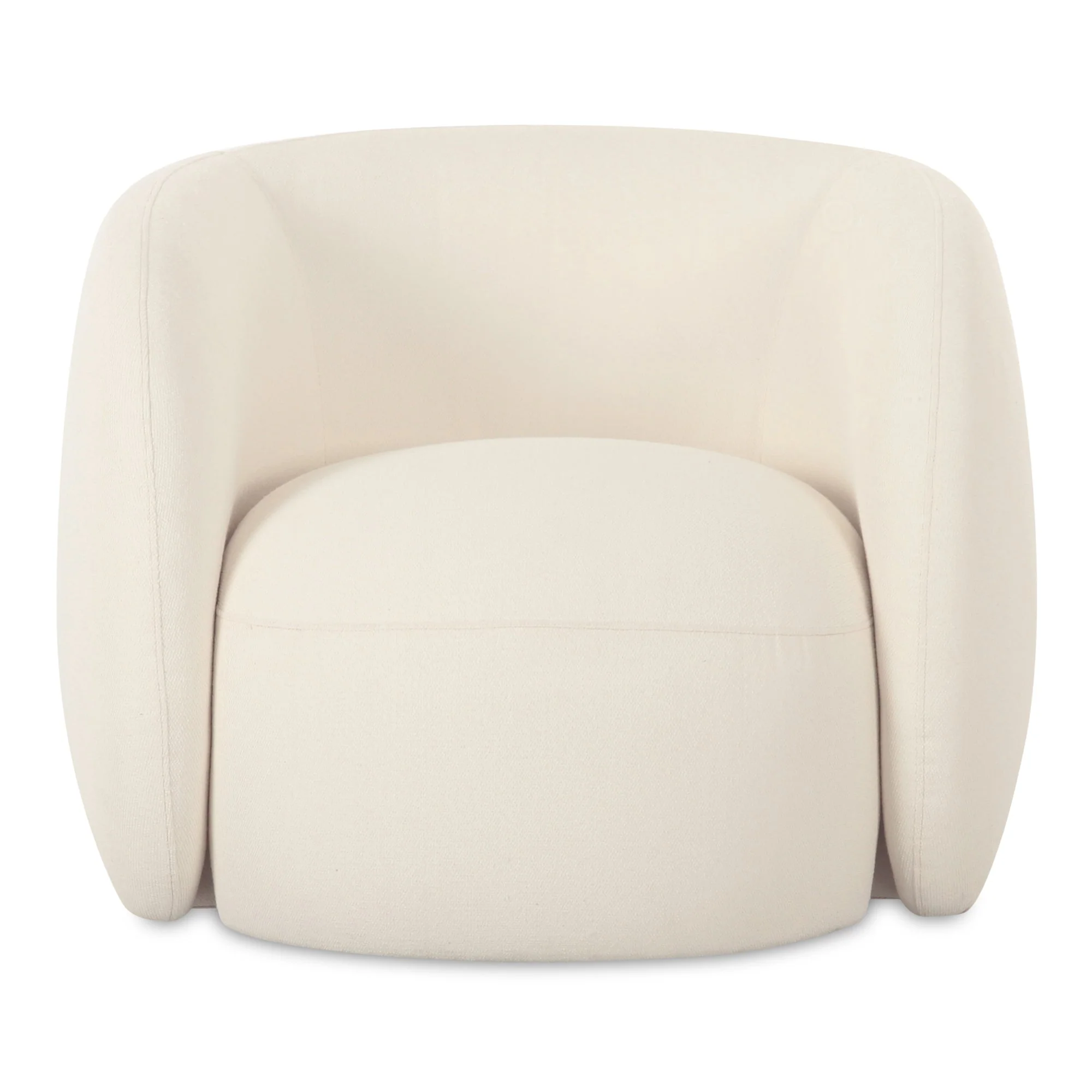 Rae Outdoor Accent Chair Cream - Image 1