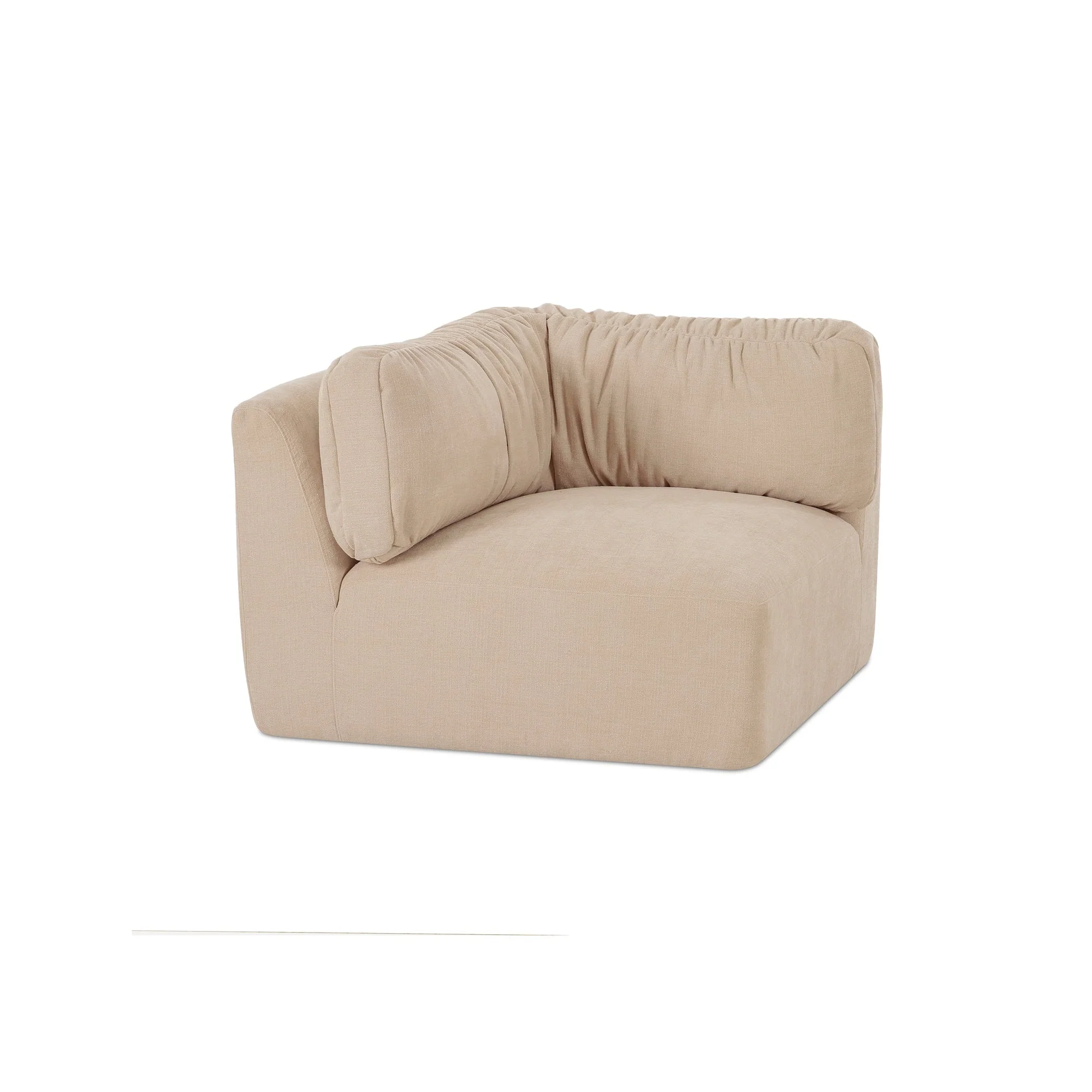Matina Corner Chair Oatmeal - Image 2