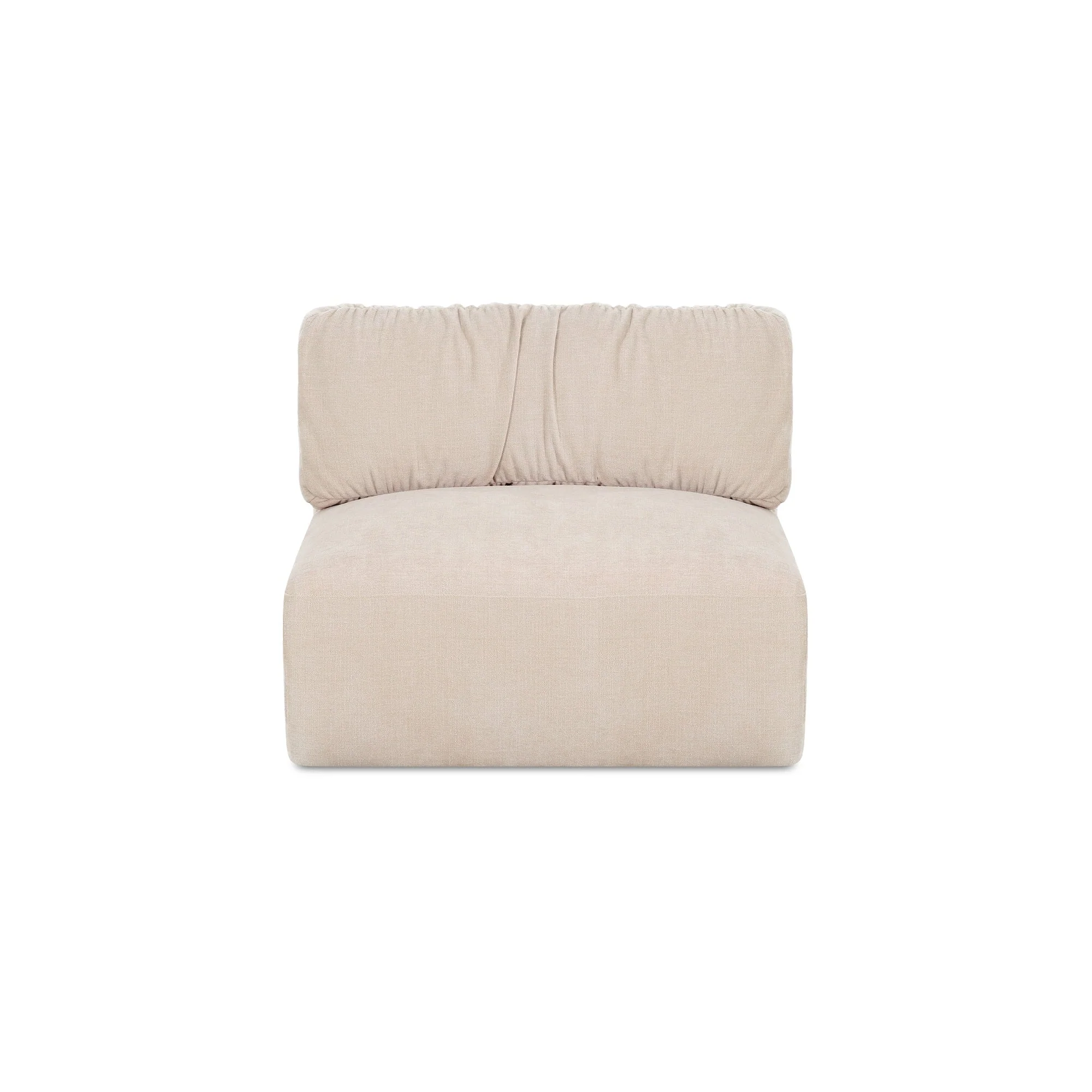 Matina Slipper Chair Oatmeal - Image 1