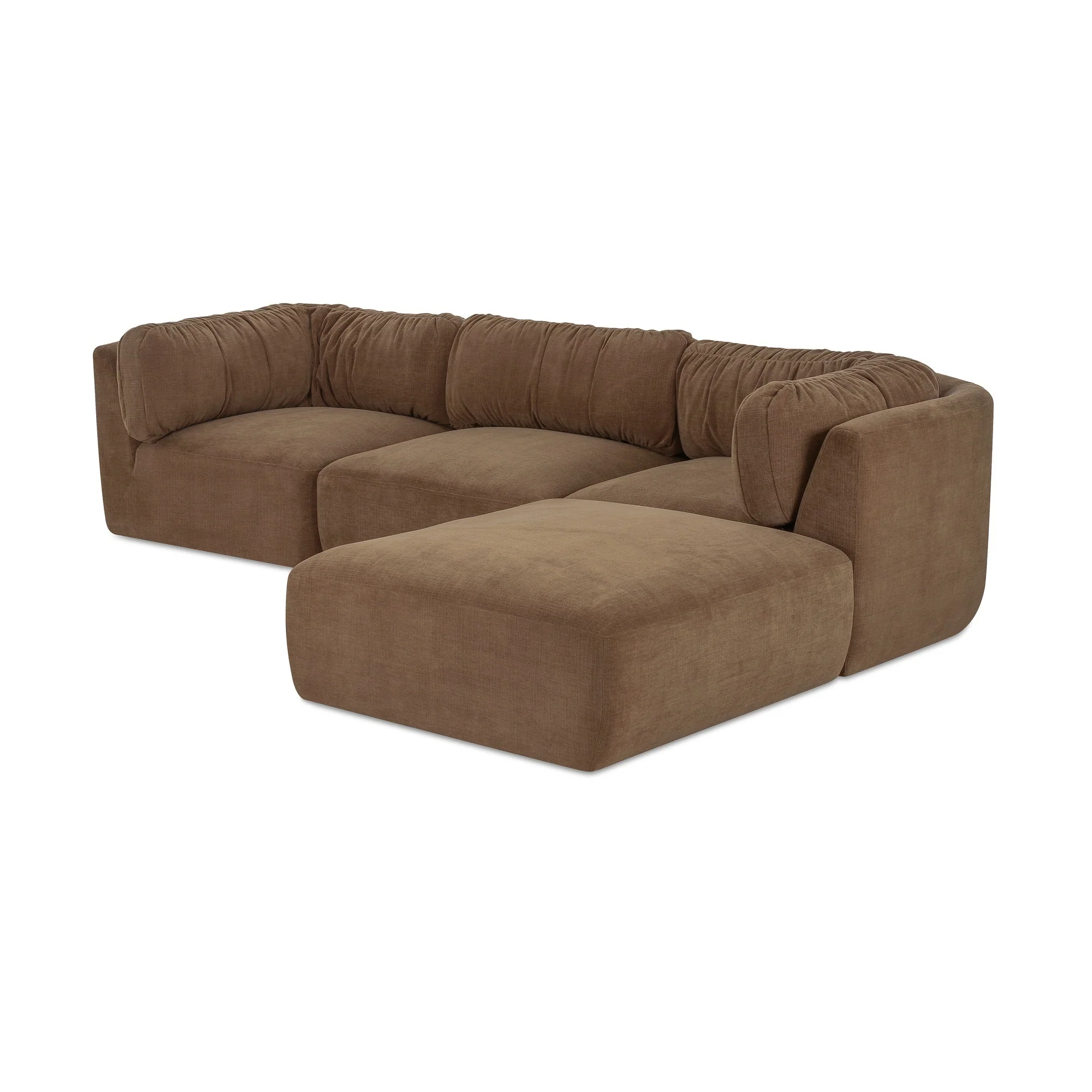 Matina Lounge Modular Sectional Taupe - Image 3