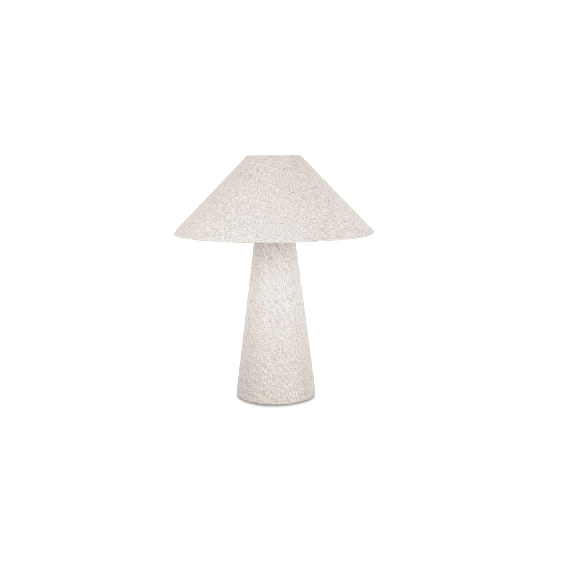 Nori Table Lamp Flecked White - Image 1