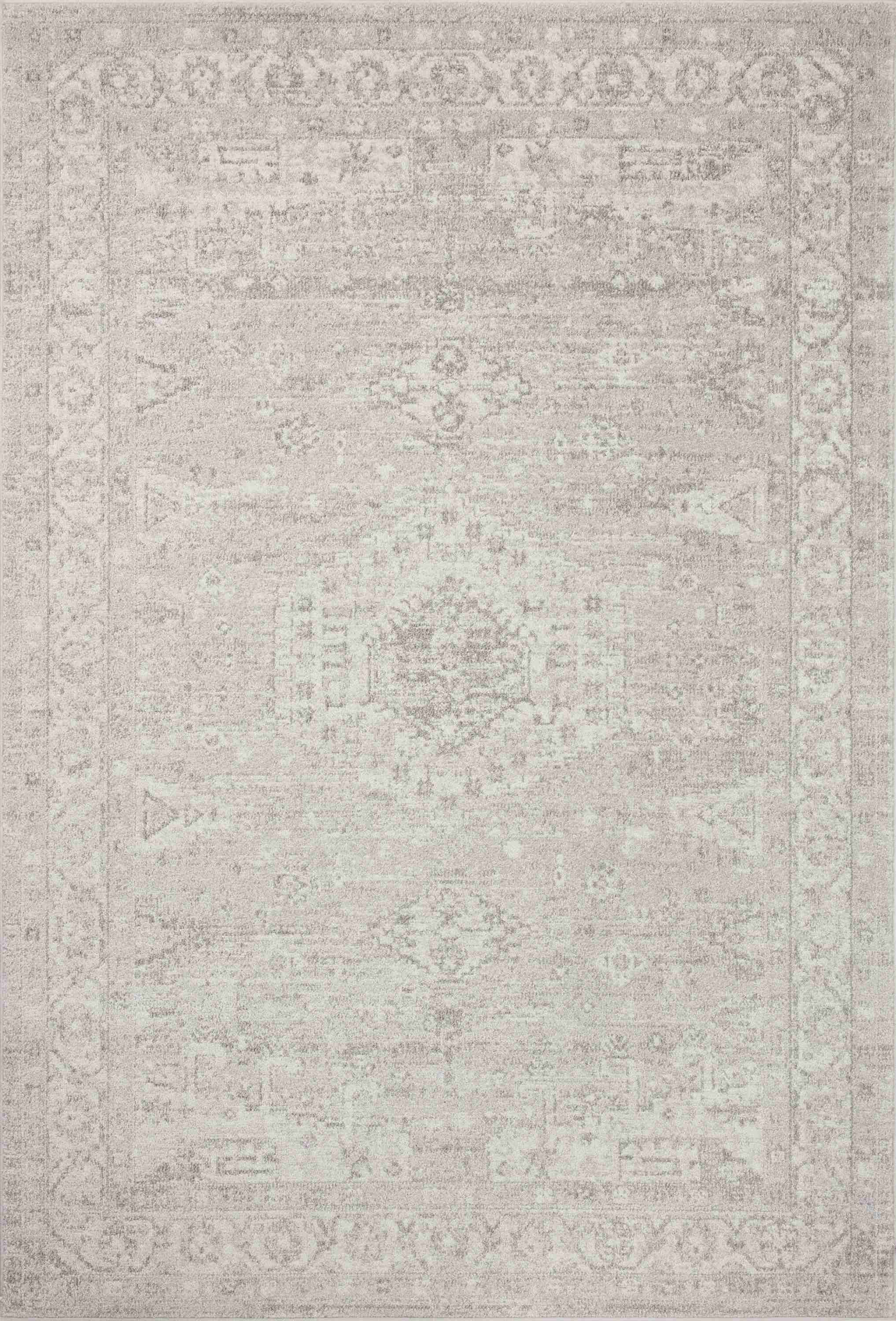 Loloi II | Odette Collection | Silver / Ivory | ODT-02 - Image 1
