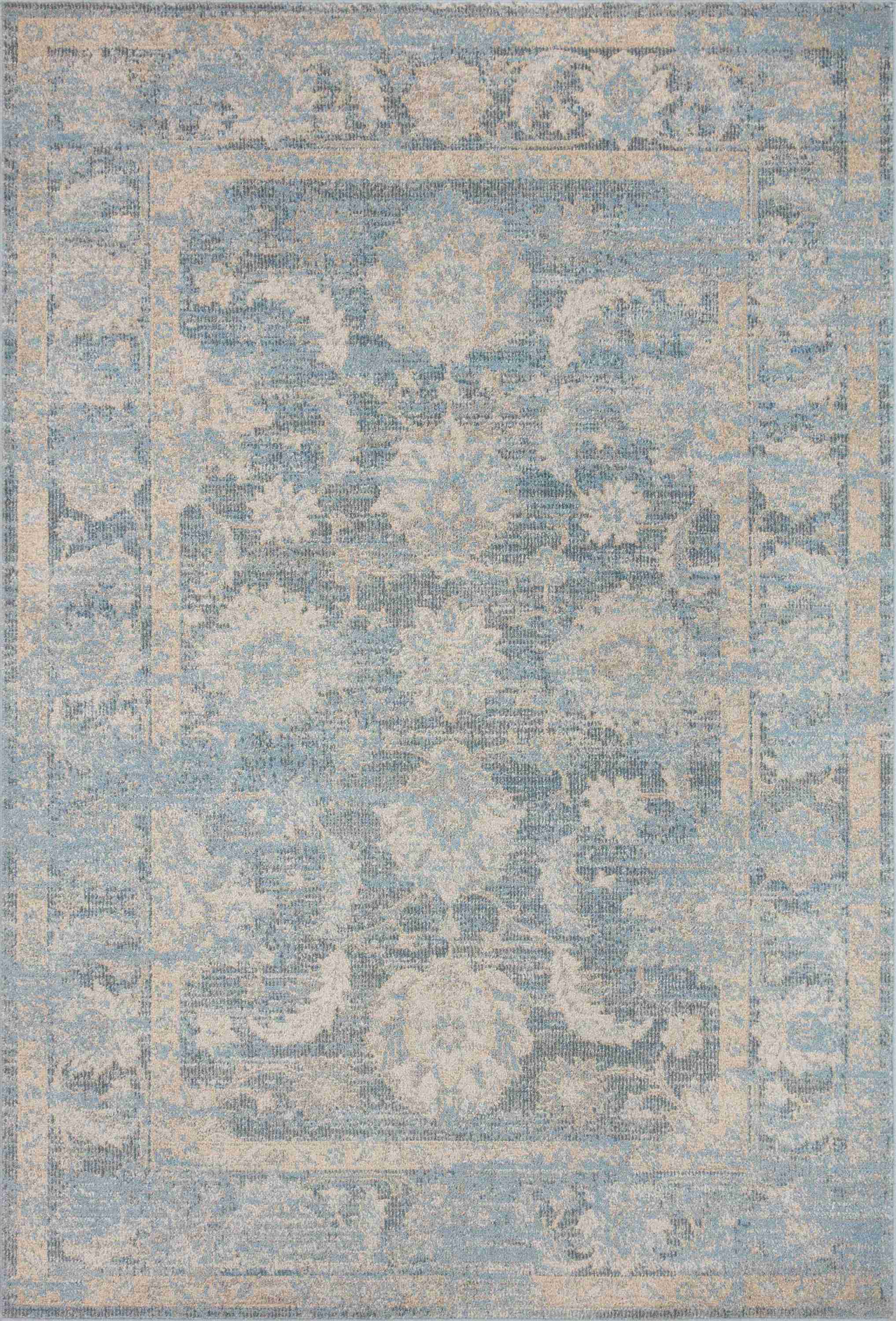 Loloi II | Odette Collection | Sky / Beige | ODT-03 - Image 1