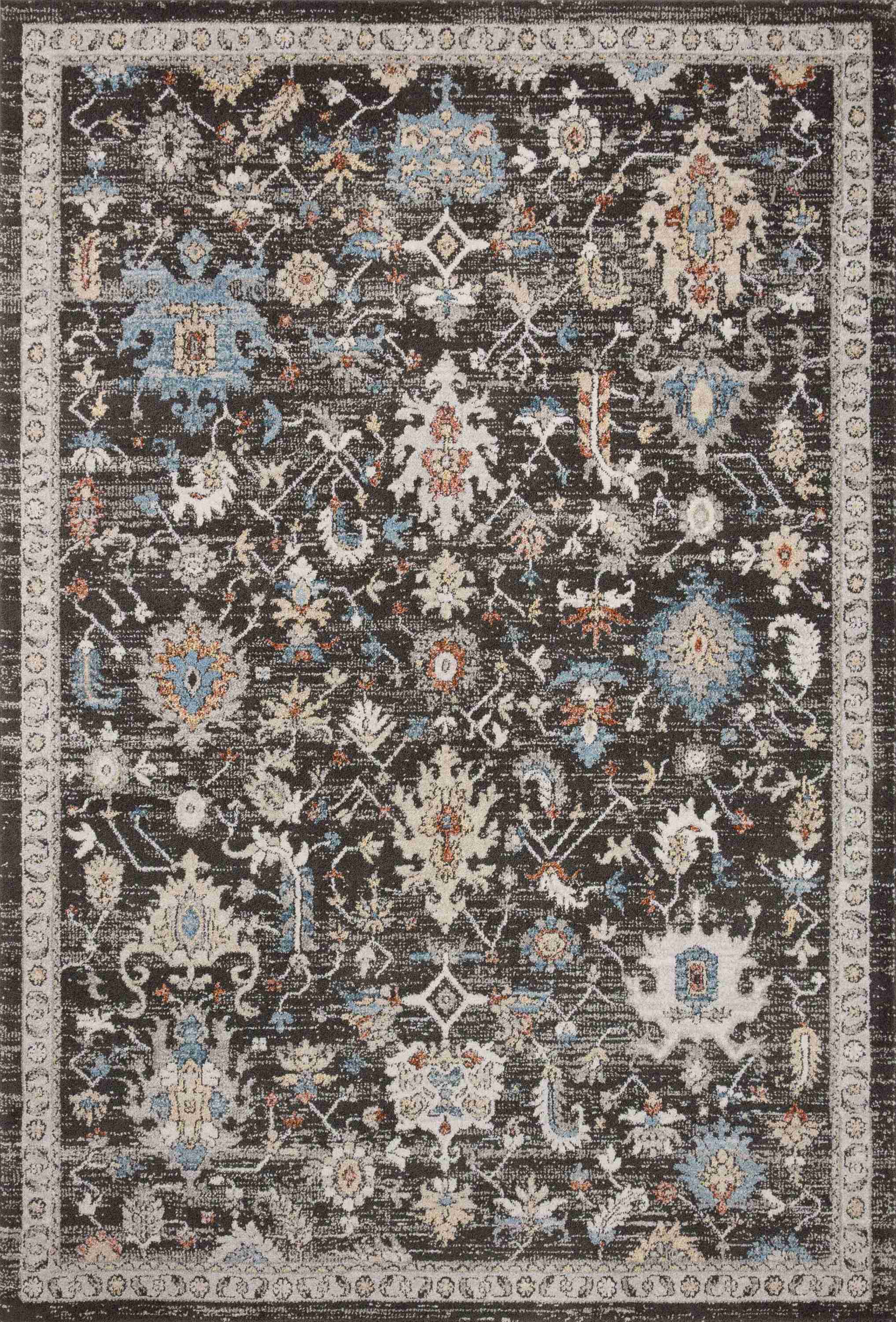 Loloi II | Odette Collection | Charcoal / Multi | ODT-04 - Image 1