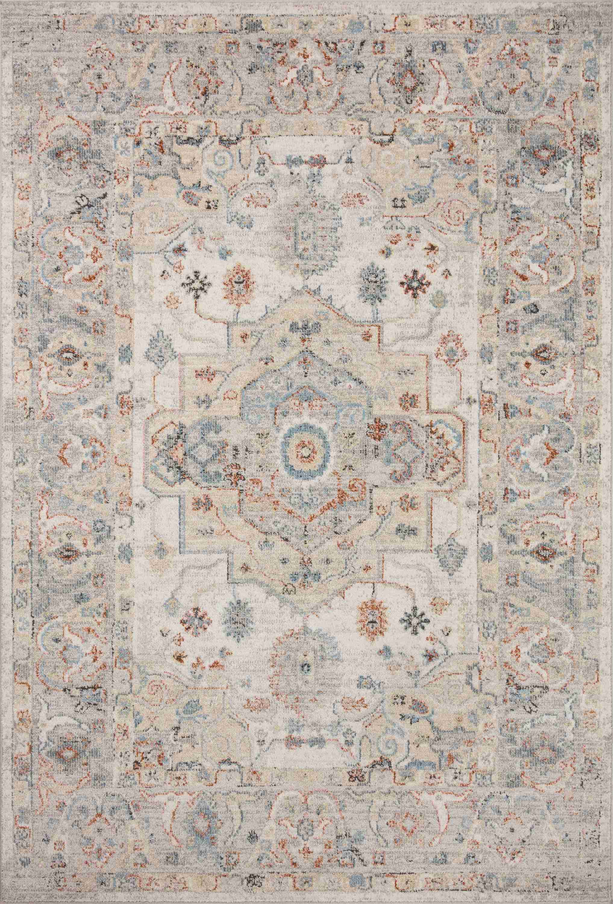Loloi II | Odette Collection | Ivory / Multi | ODT-09 - Image 1