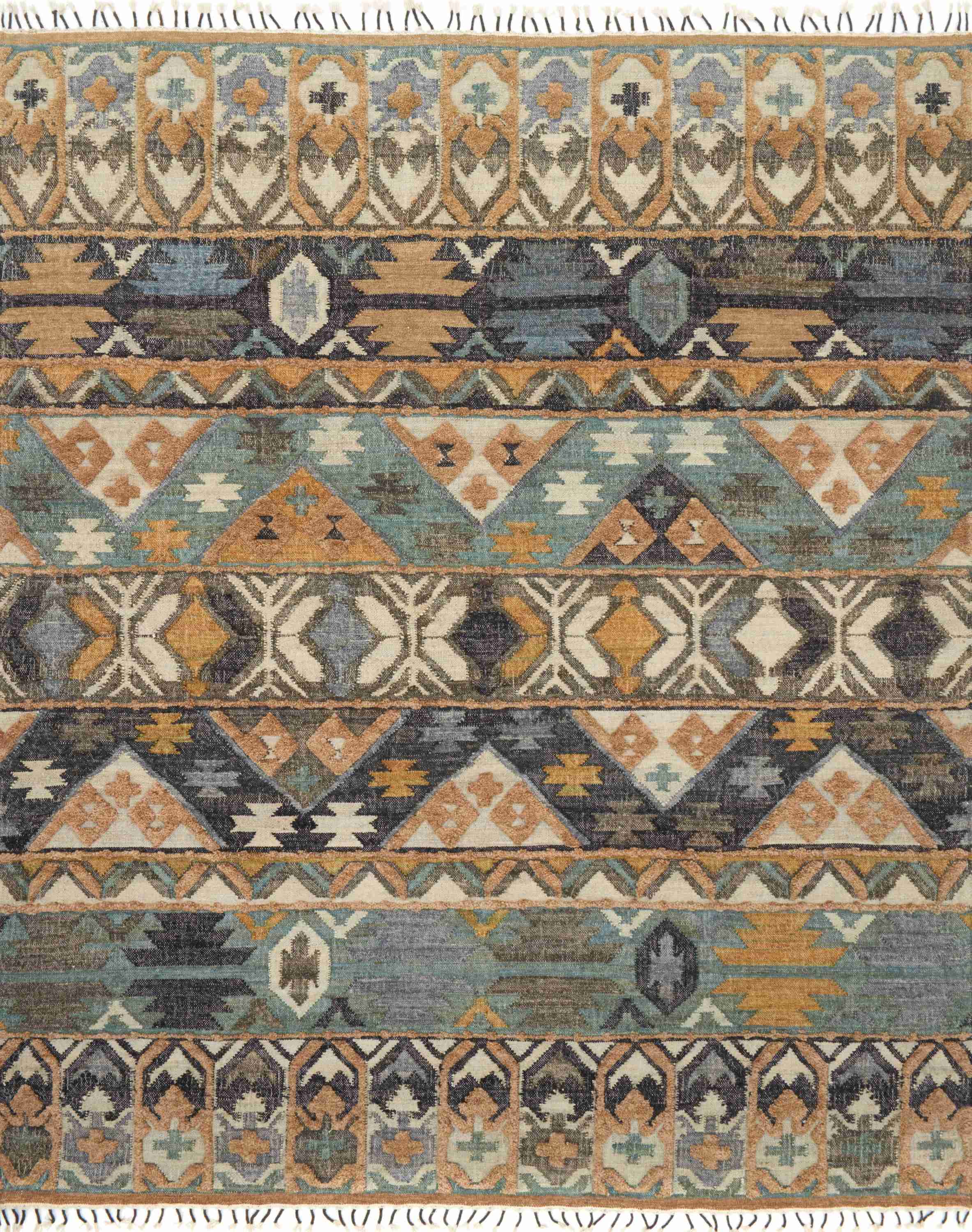 Loloi | Owen Collection | Ocean / Camel | OW-02 - Image 1