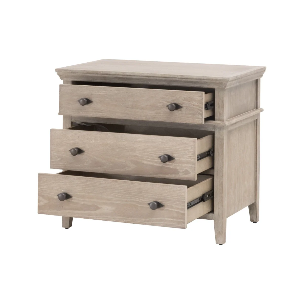 Oxford 3-Drawer Nightstand - Image 2