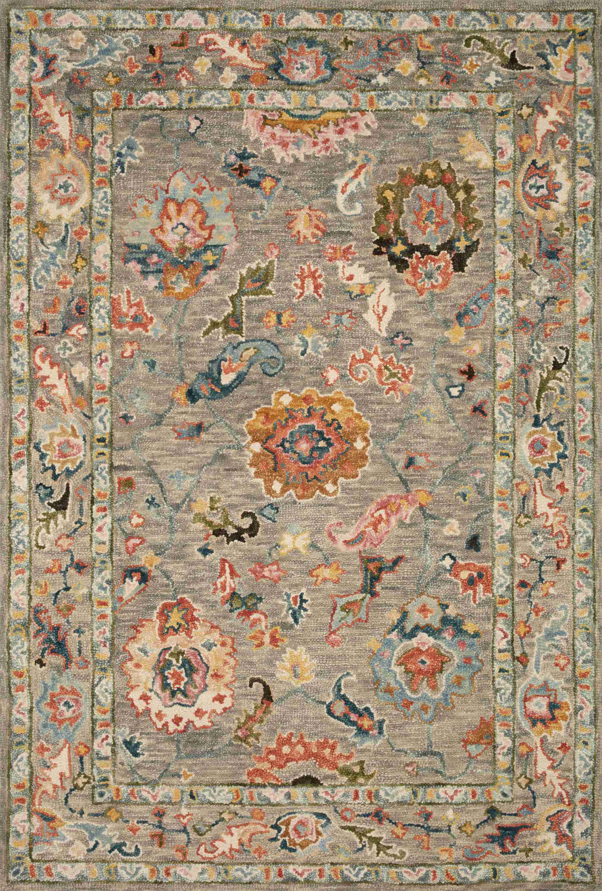Loloi | Padma Collection | Grey / Multi | PMA-01 - Image 1