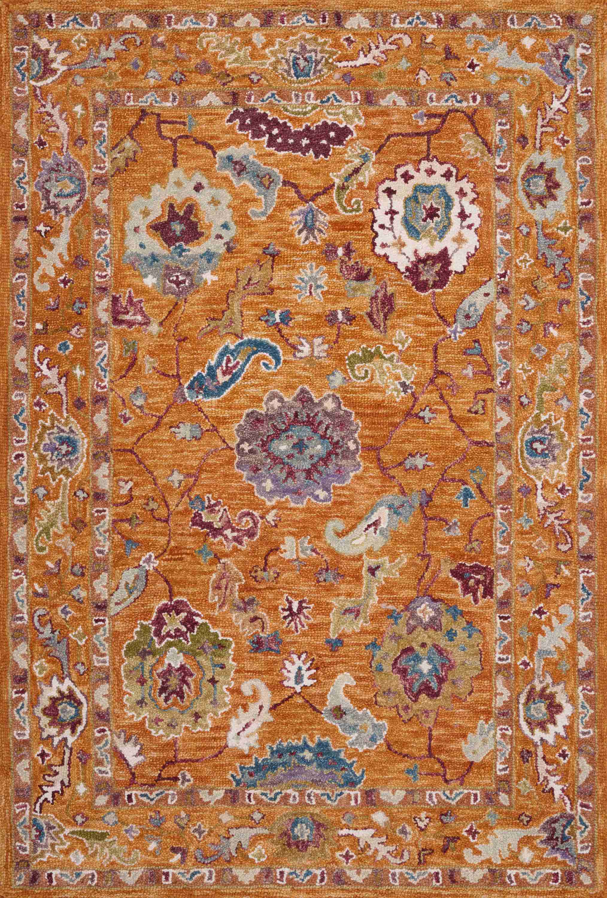 Loloi | Padma Collection | Orange / Multi | PMA-01 - Image 1