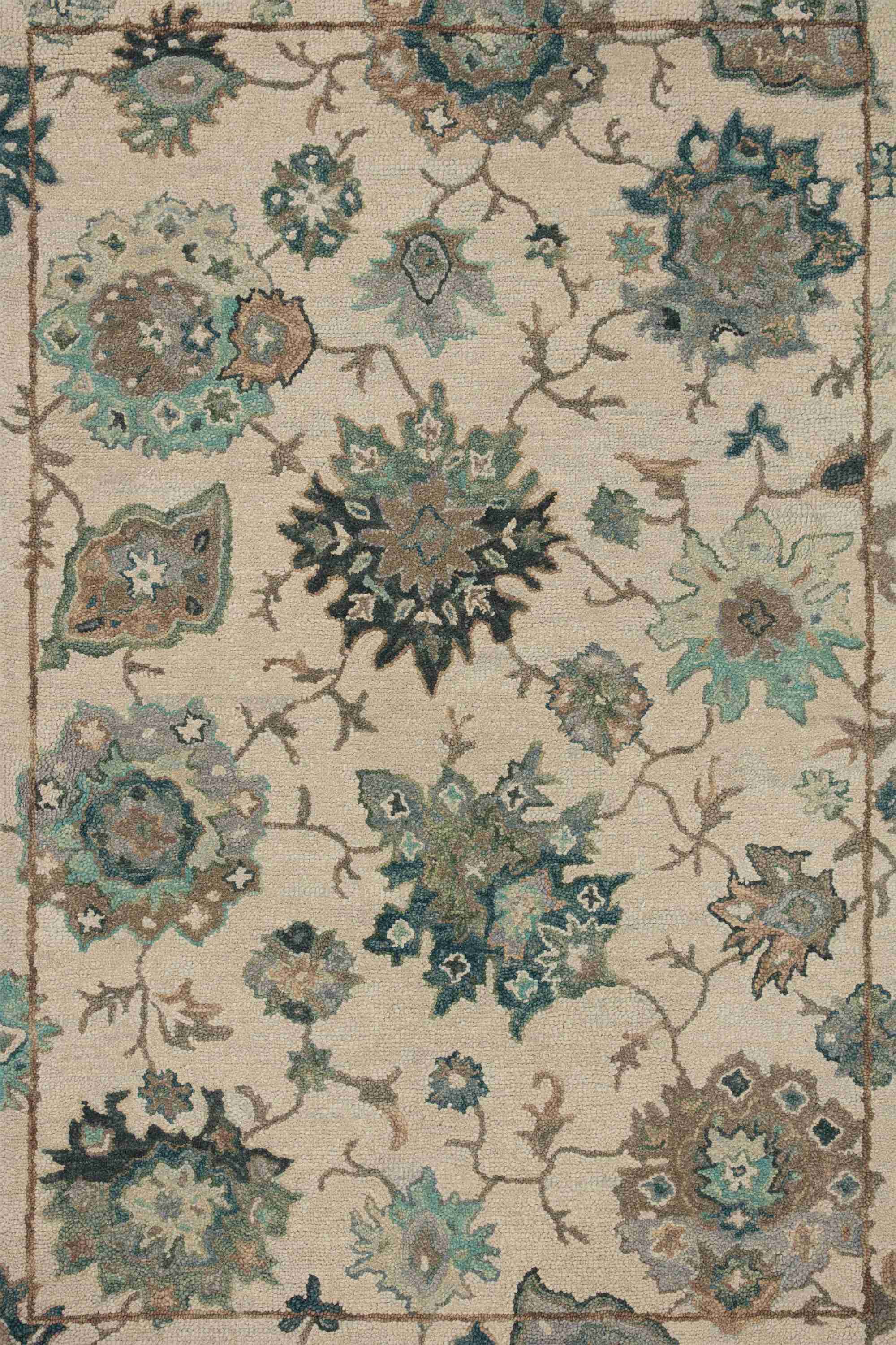 Loloi | Padma Collection | Ivory / Blue | PMA-03 - Image 1