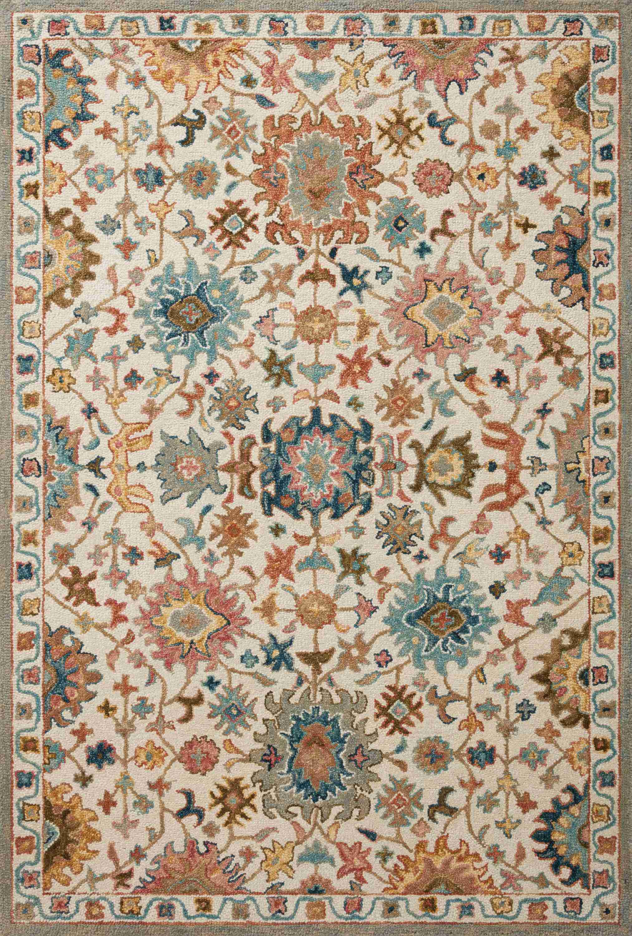 Loloi | Padma Collection | Ivory / Multi | PMA-05 - Image 1