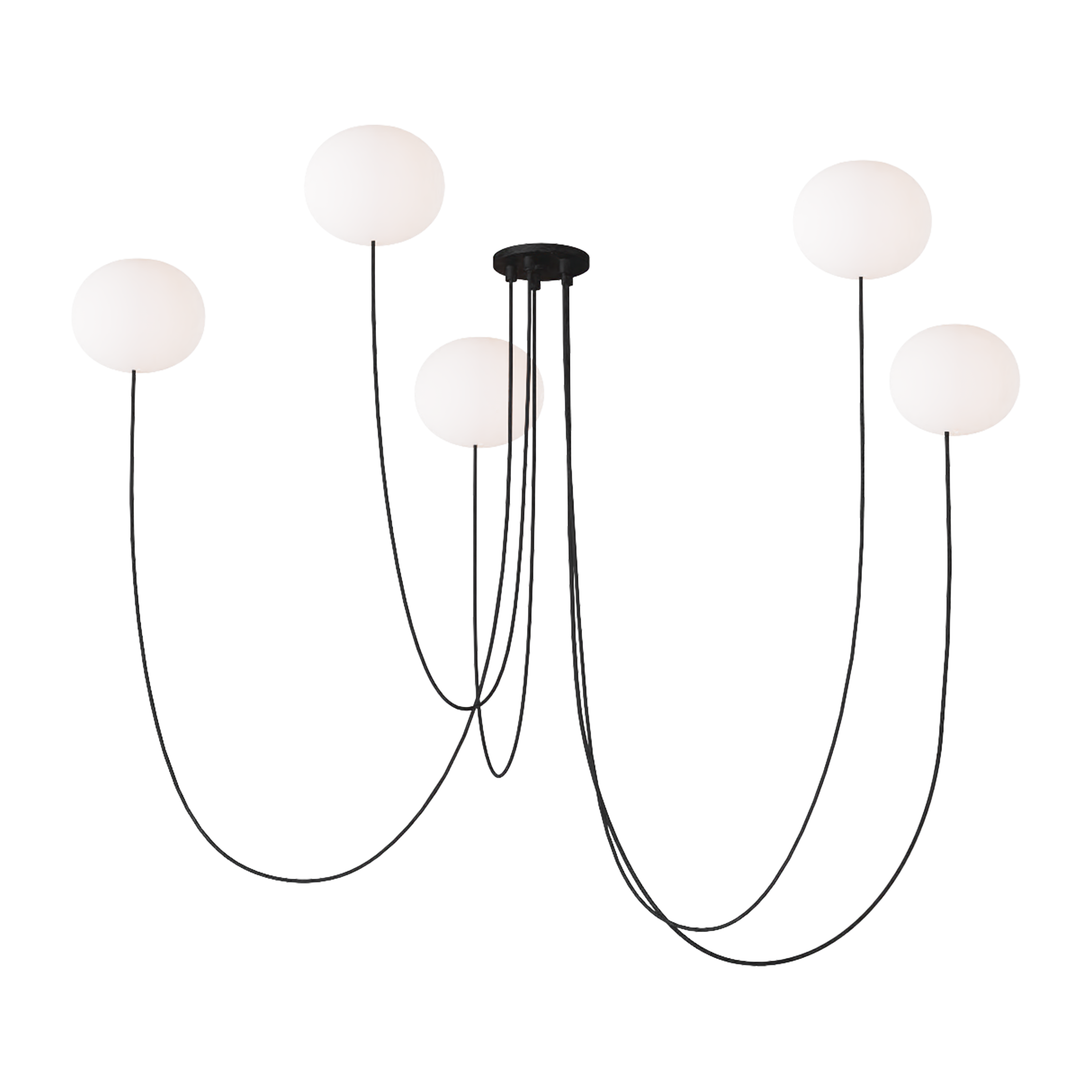 Helium Medium 5 Light Chandelier - Image 1