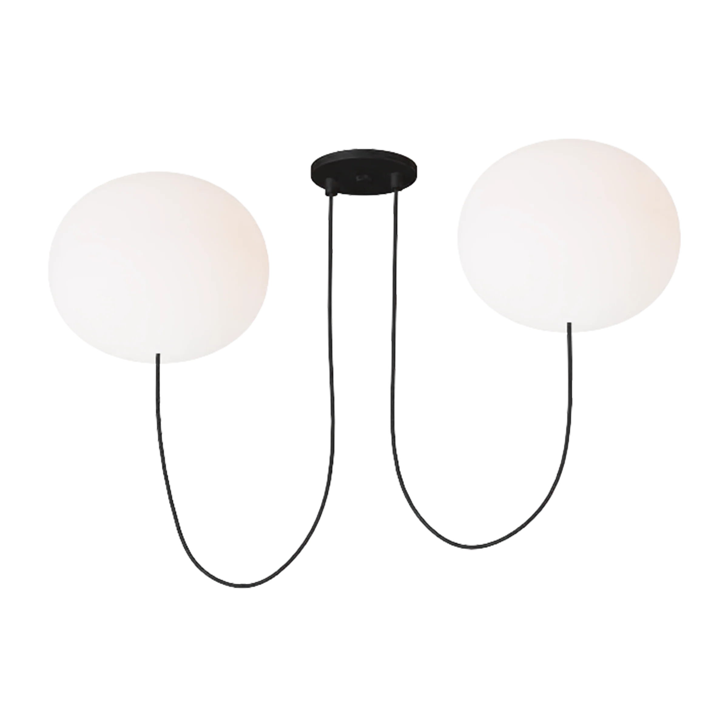 Helium Large 2 Light Chandelier - Image 1
