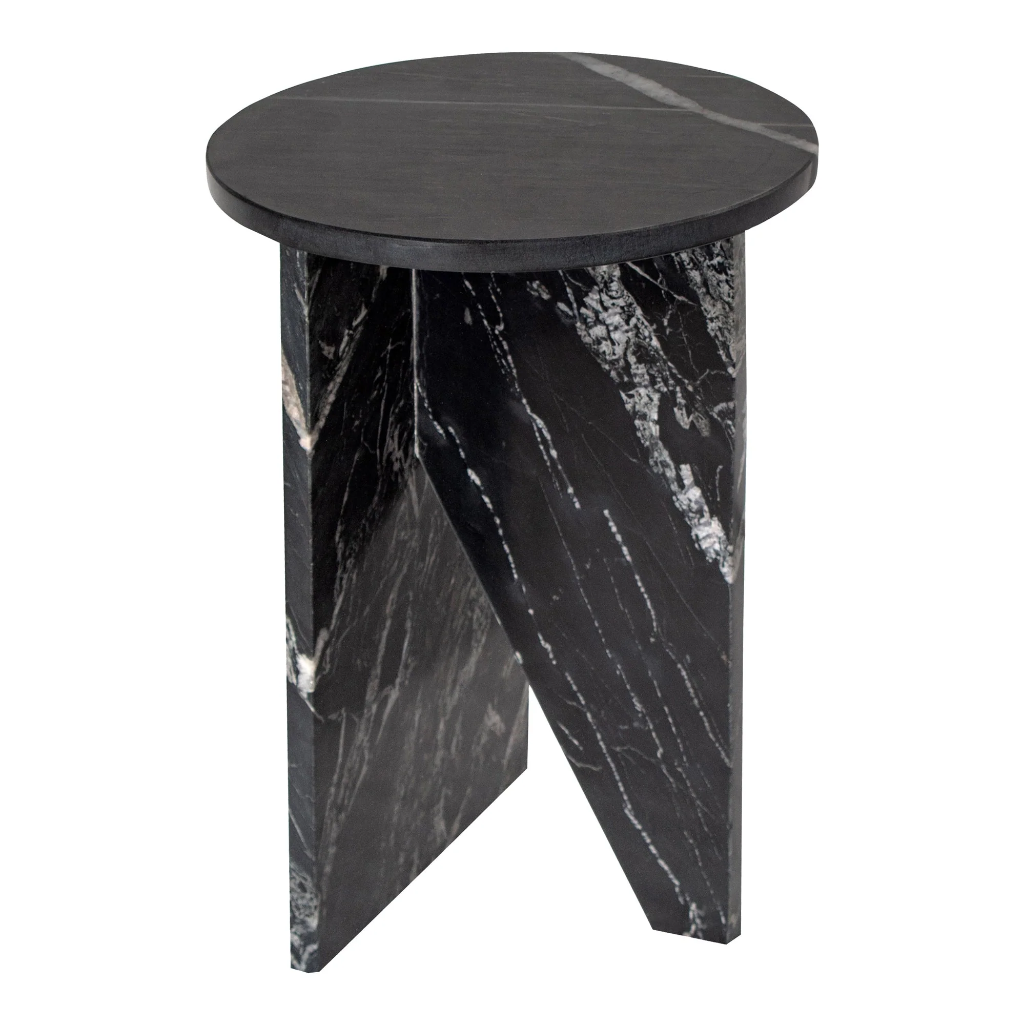 Grace Accent Table Black Marble - Image 3