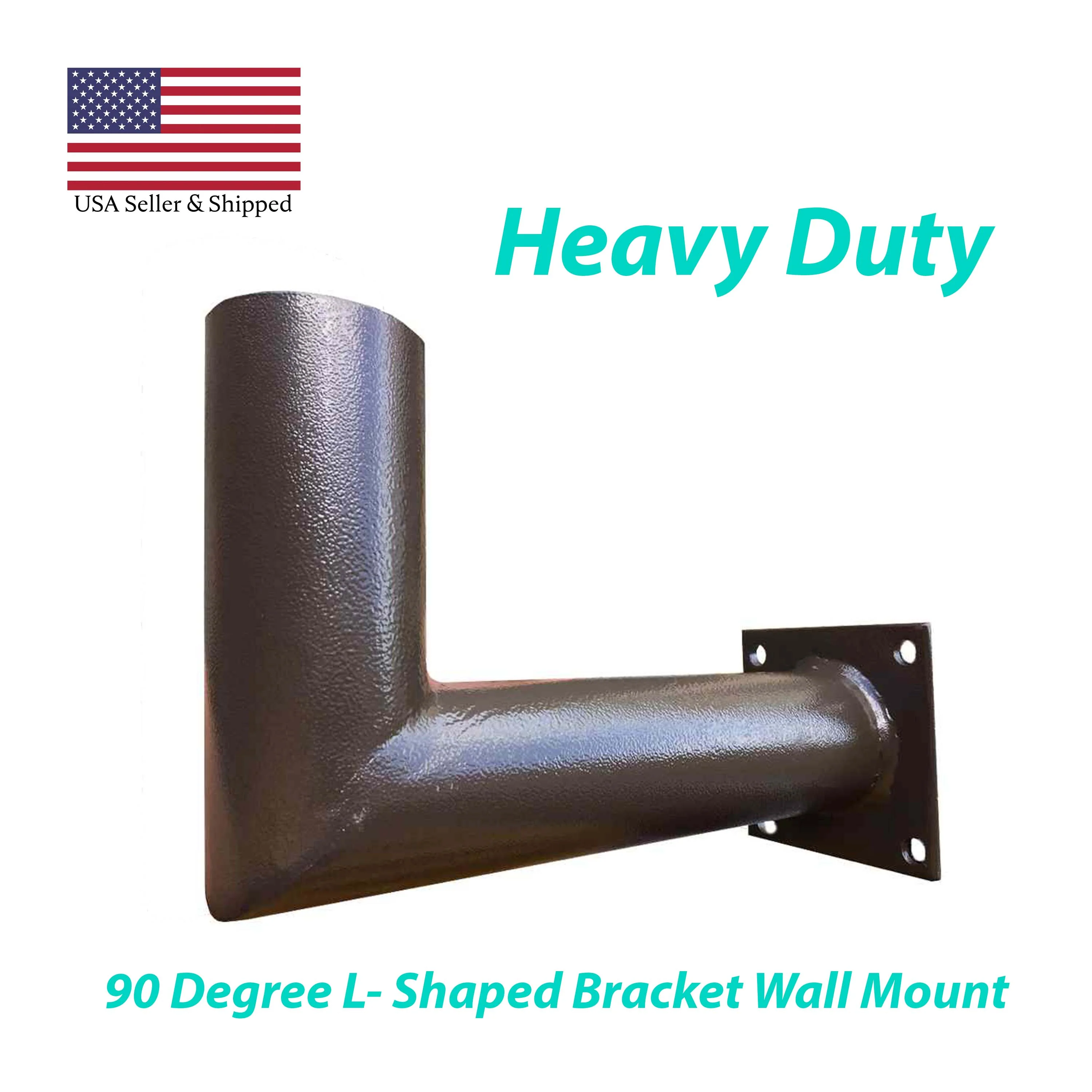 90 Degree Angled Tenon Wall Mount Bracket - Image 3