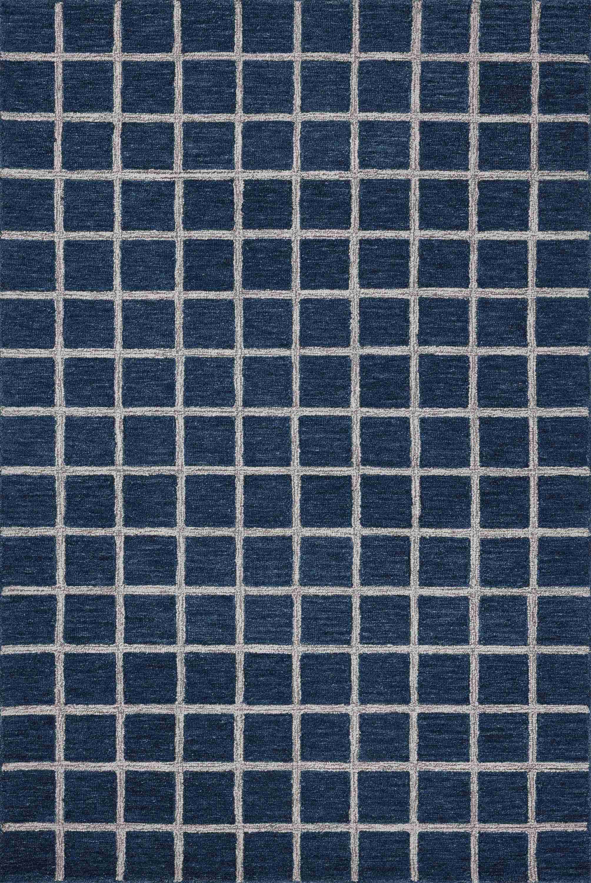 Chris Loves Julia x Loloi | Polly Collection | Navy / Silver | POL-05 - Image 1