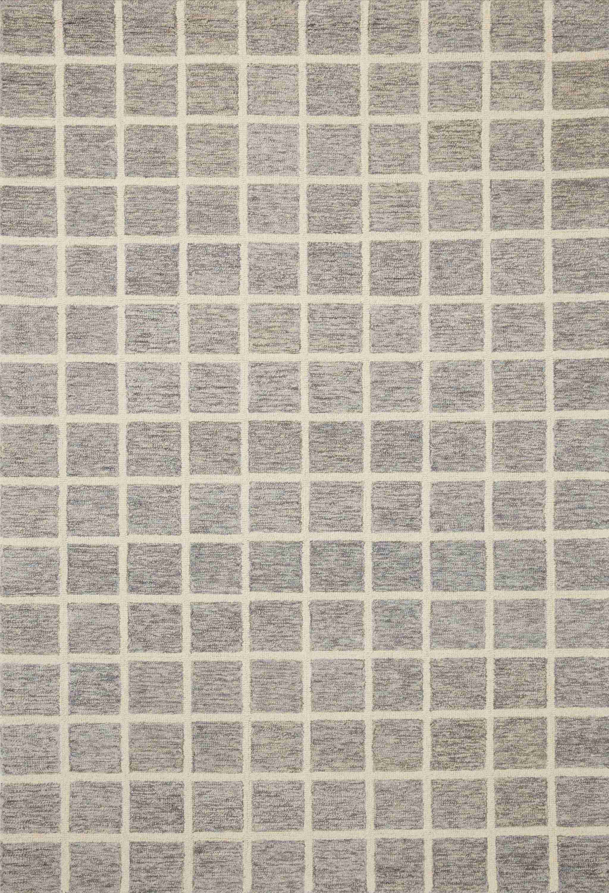 Chris Loves Julia x Loloi | Polly Collection | Slate / Ivory | POL-05 - Image 1