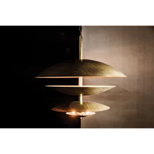 Nora Chandelier | Metal with Aged Brass Finish - Image 1