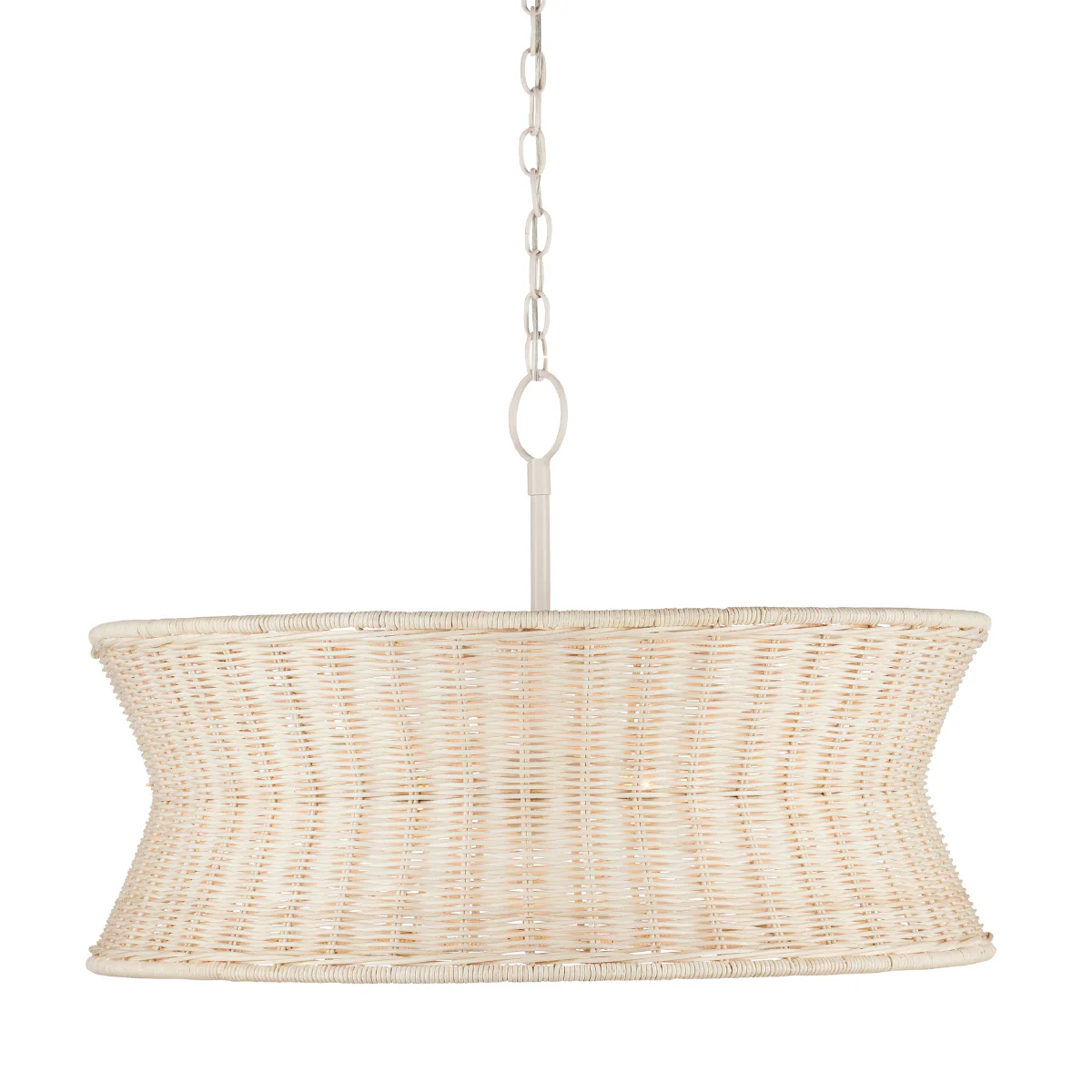 Phebe Small Rattan Chandelier - Image 1