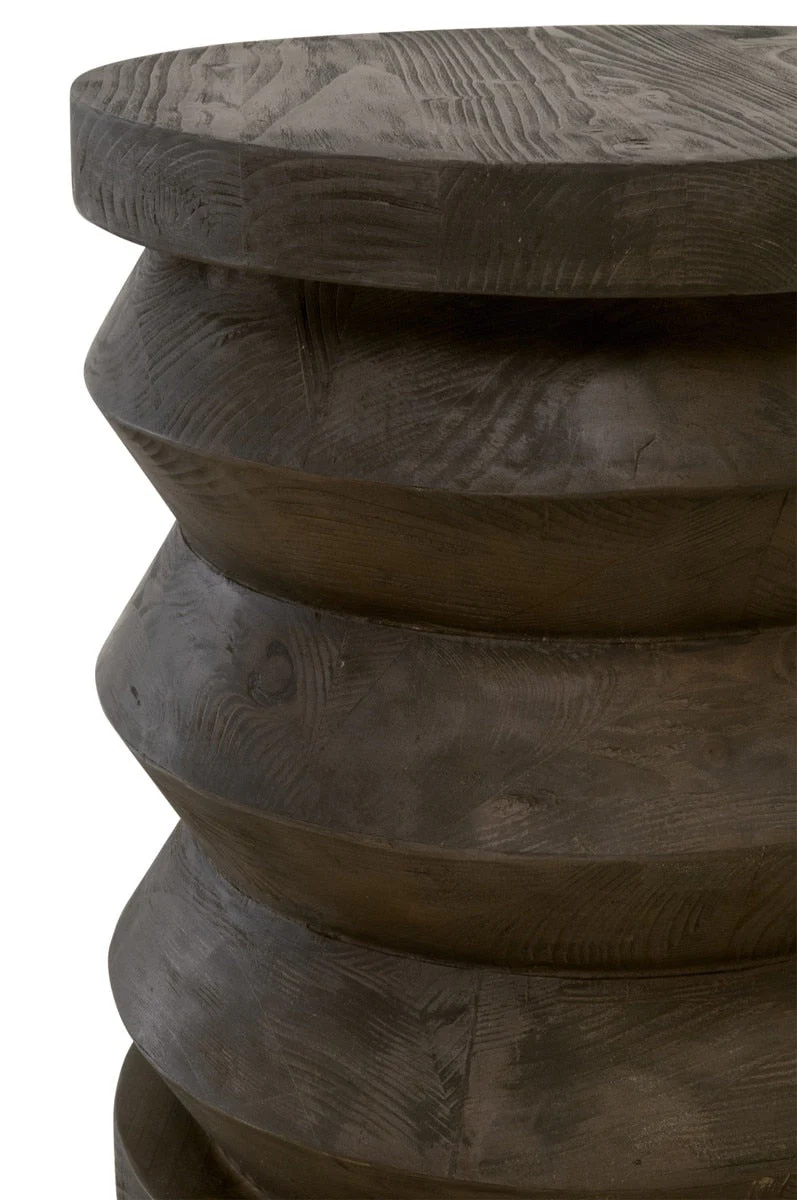 Pier Accent Table | Drift Brown Pine - Image 2