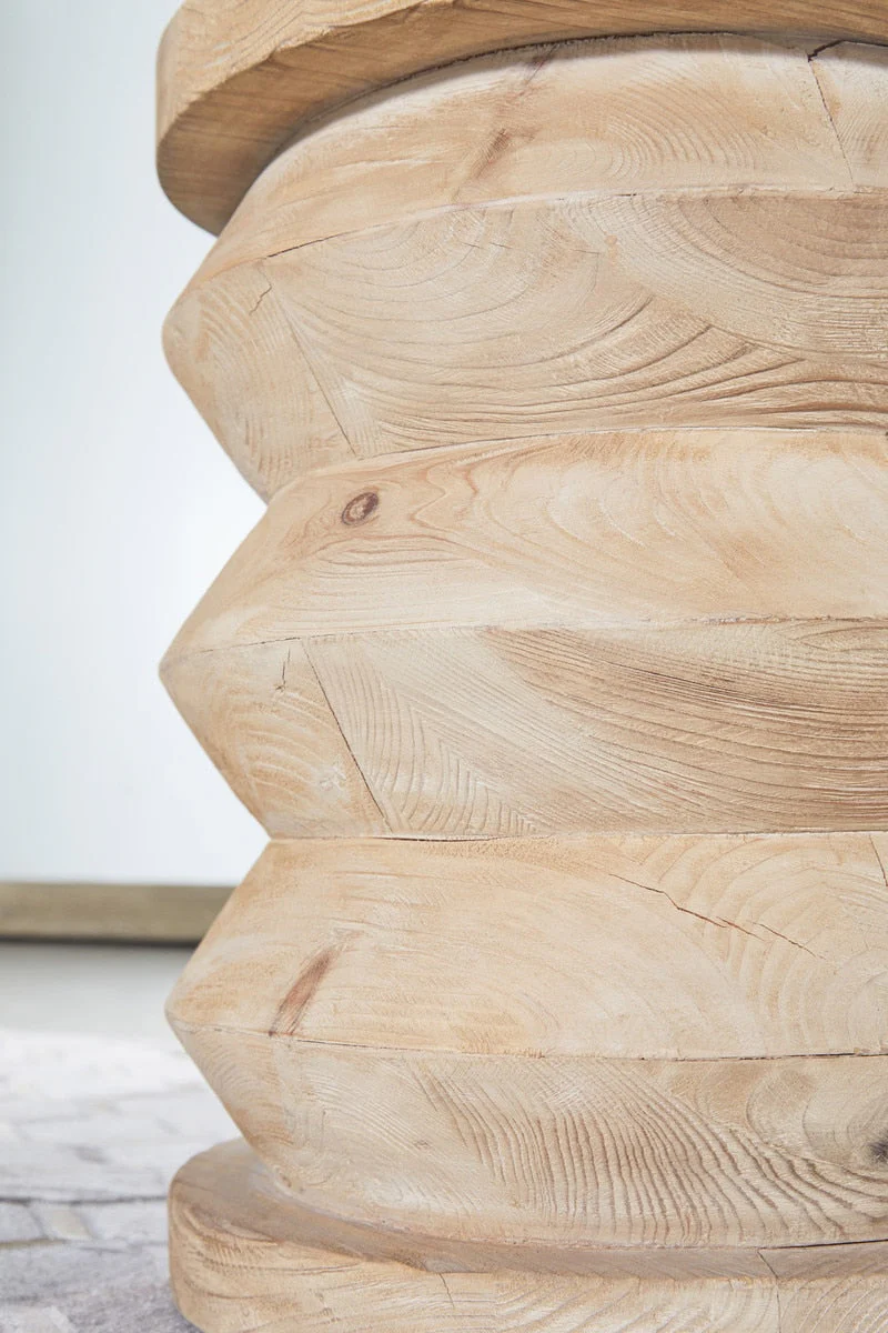 Pier Accent Table | Smoke Gray Pine - Image 2