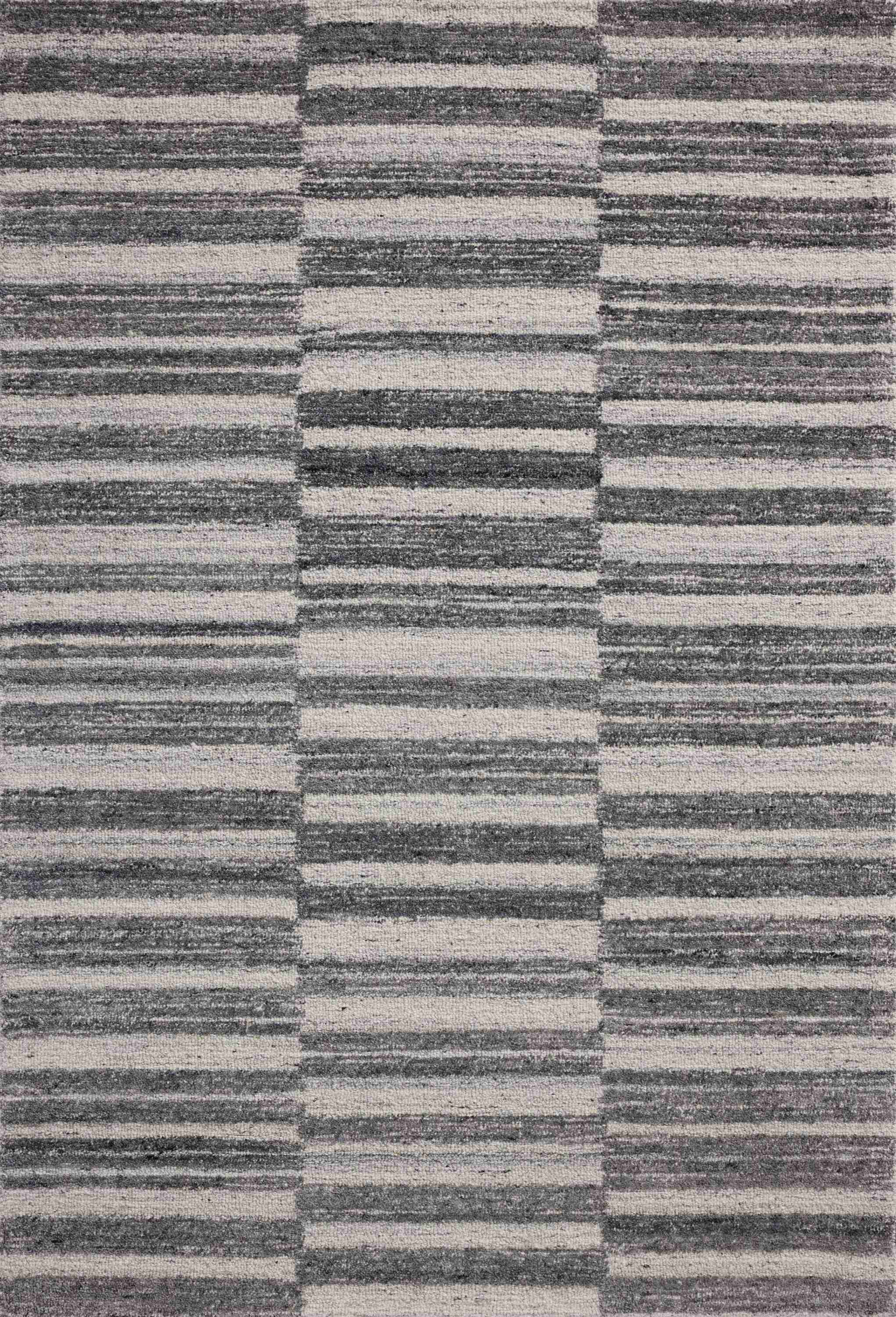 Magnolia Home by Joanna Gaines x Loloi | Rae Collection | Charcoal / Mist | RAE-02 - Image 1