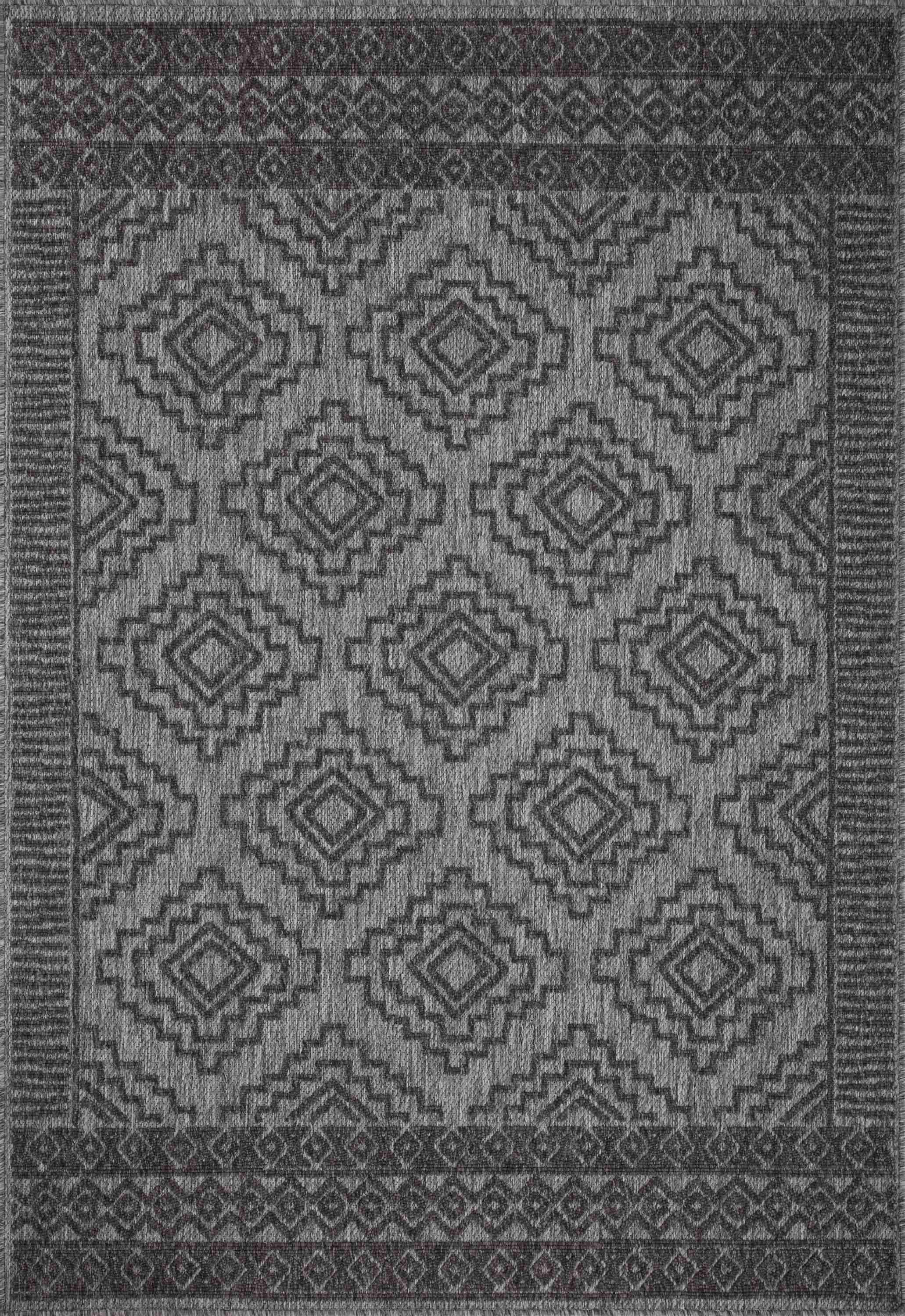 Loloi II | Rainier Collection | Grey / Charcoal | RAI-06 - Image 1