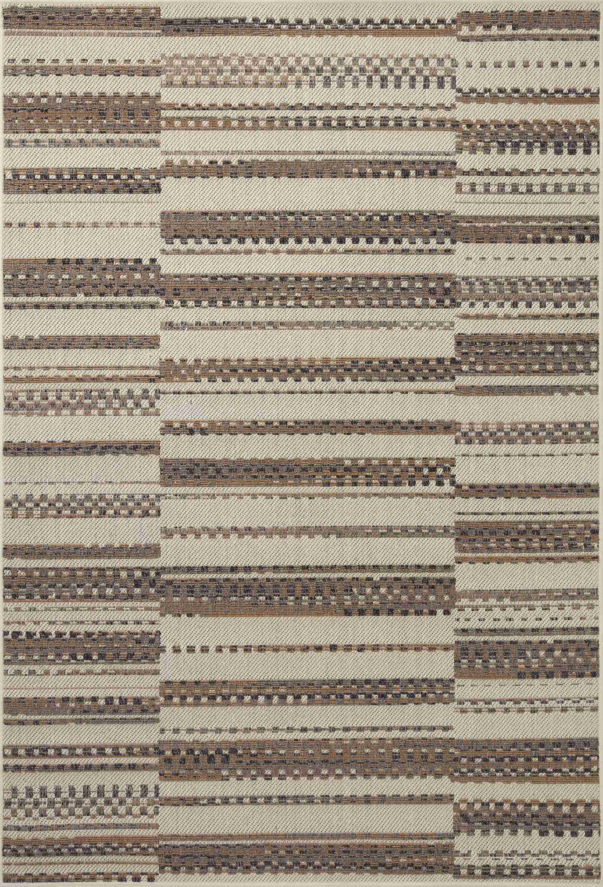 Loloi II | Rainier Collection | Ivory / Taupe | RAI-08 - Image 1