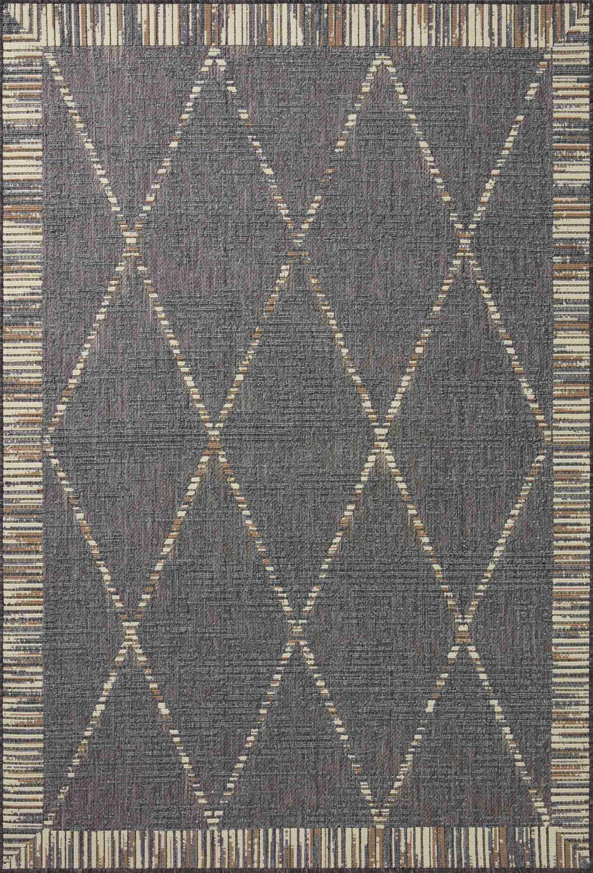 Loloi II | Rainier Collection | Slate / Multi | RAI-09 - Image 1