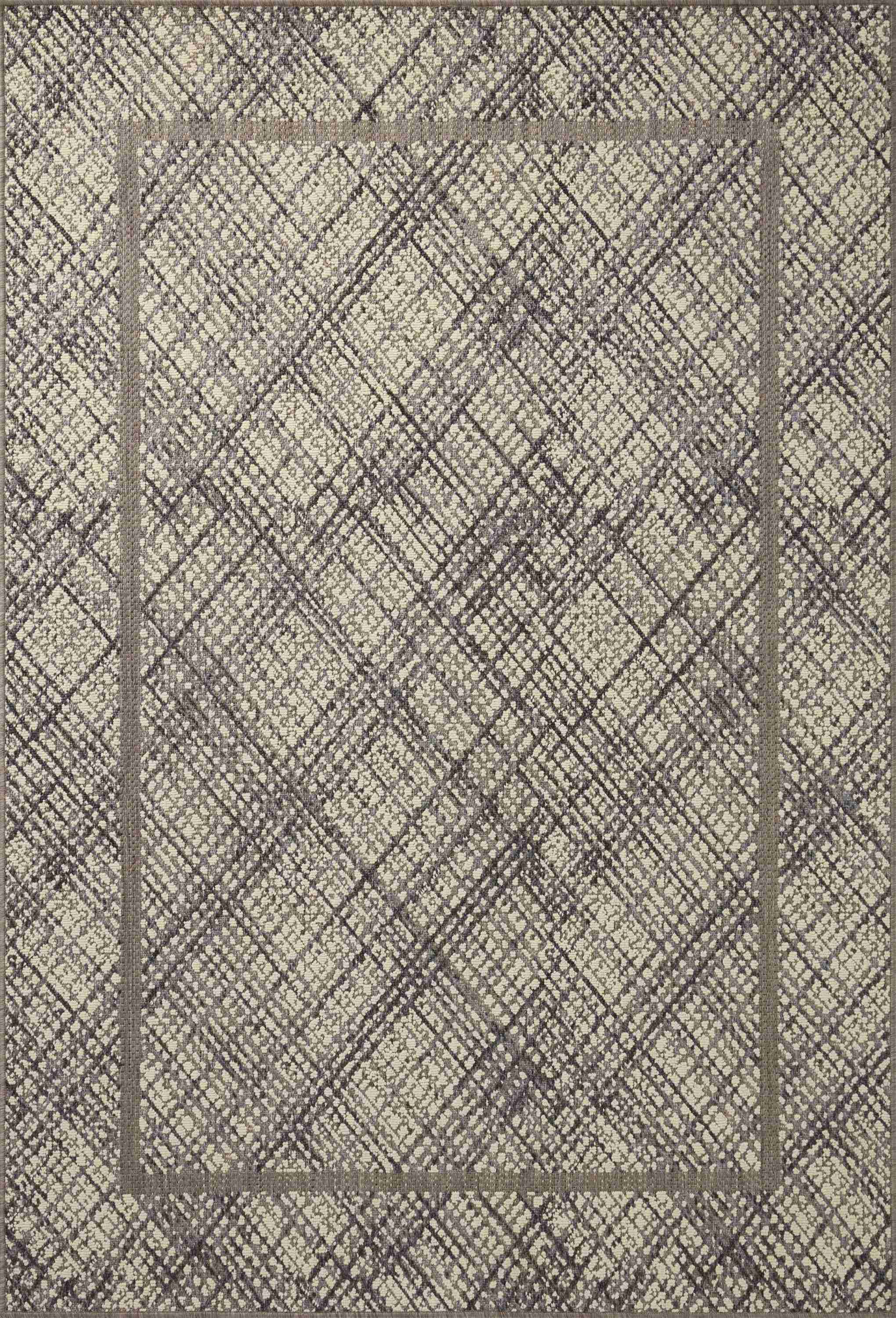 Loloi II | Rainier Collection | Ivory / Charcoal | RAI-10 - Image 1