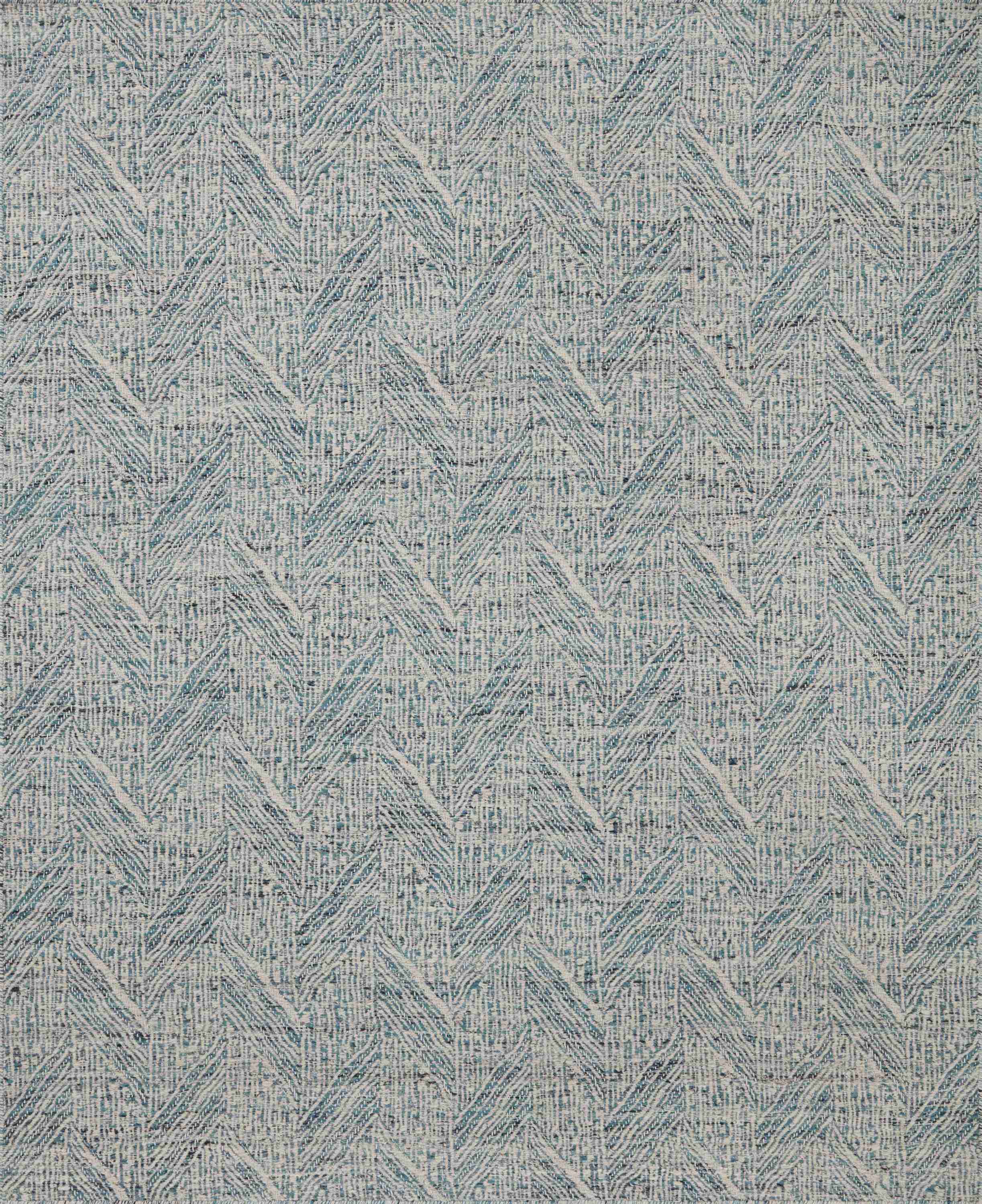 Loloi | Raven Collection | Blue / Ivory | RAV-01 - Image 1