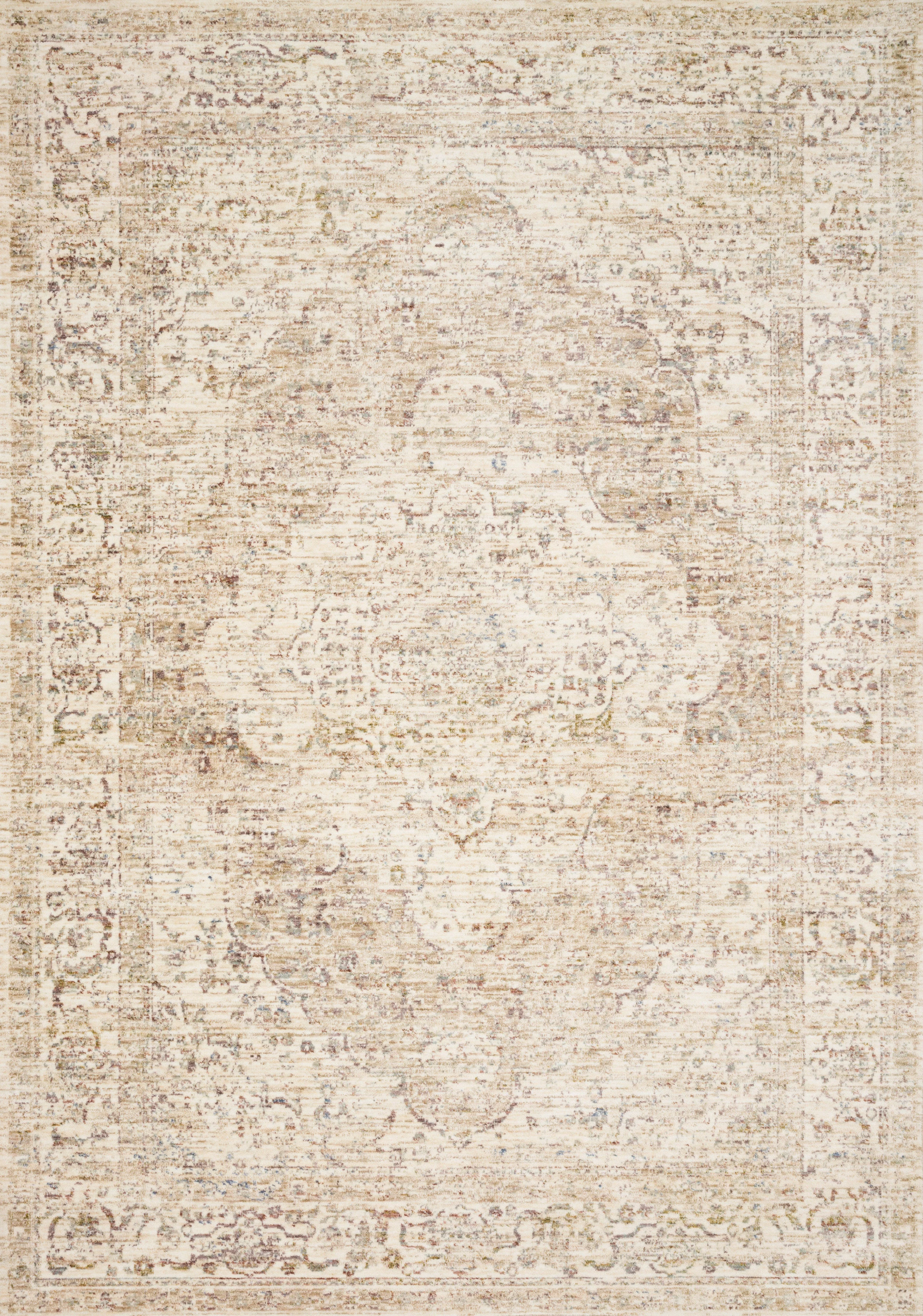 Loloi | Revere Collection | Ivory / Berry | REV-04 - Image 1