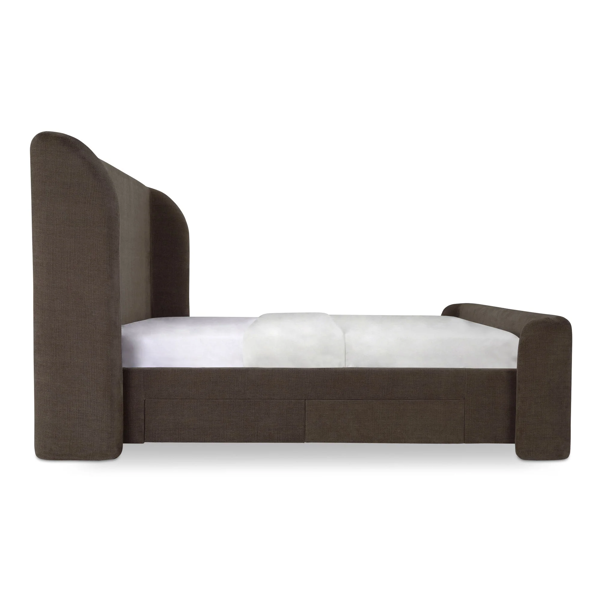 Sophia Queen Storage Bed Brown - Image 3