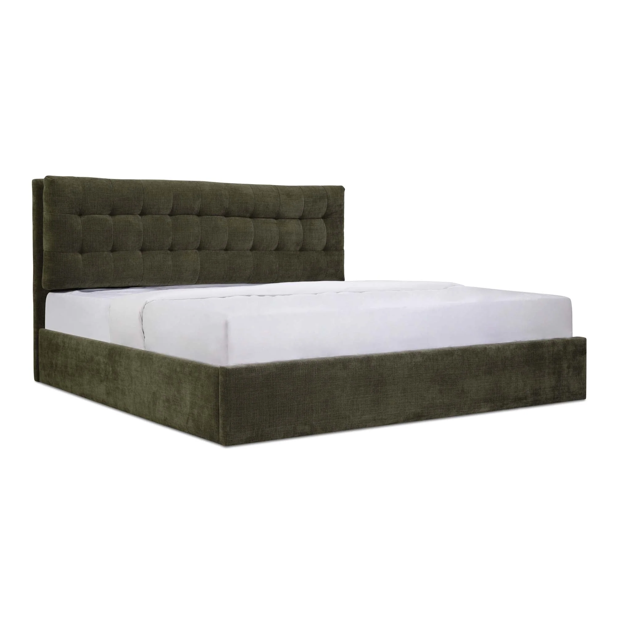 Sebastion King Storage Bed Green - Image 2