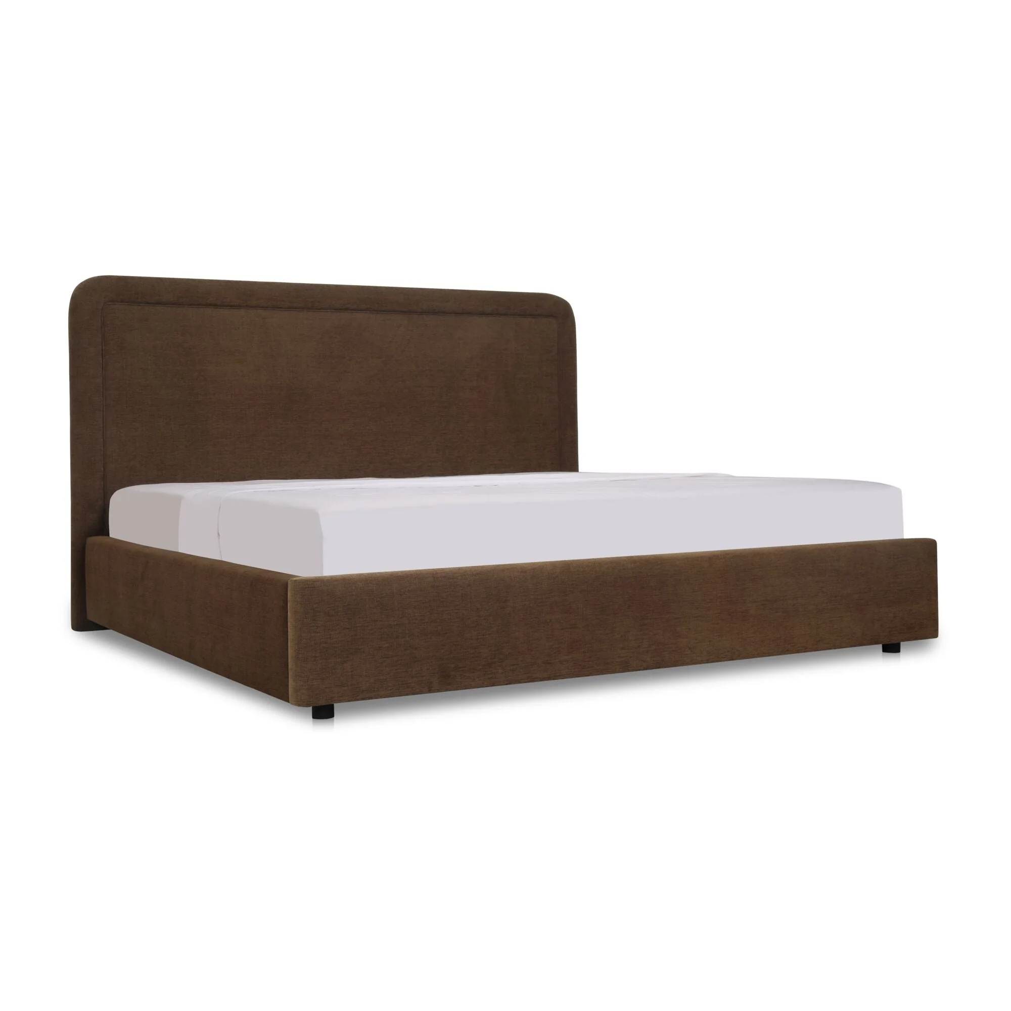 Simon Queen Storage Bed Brown - Image 2