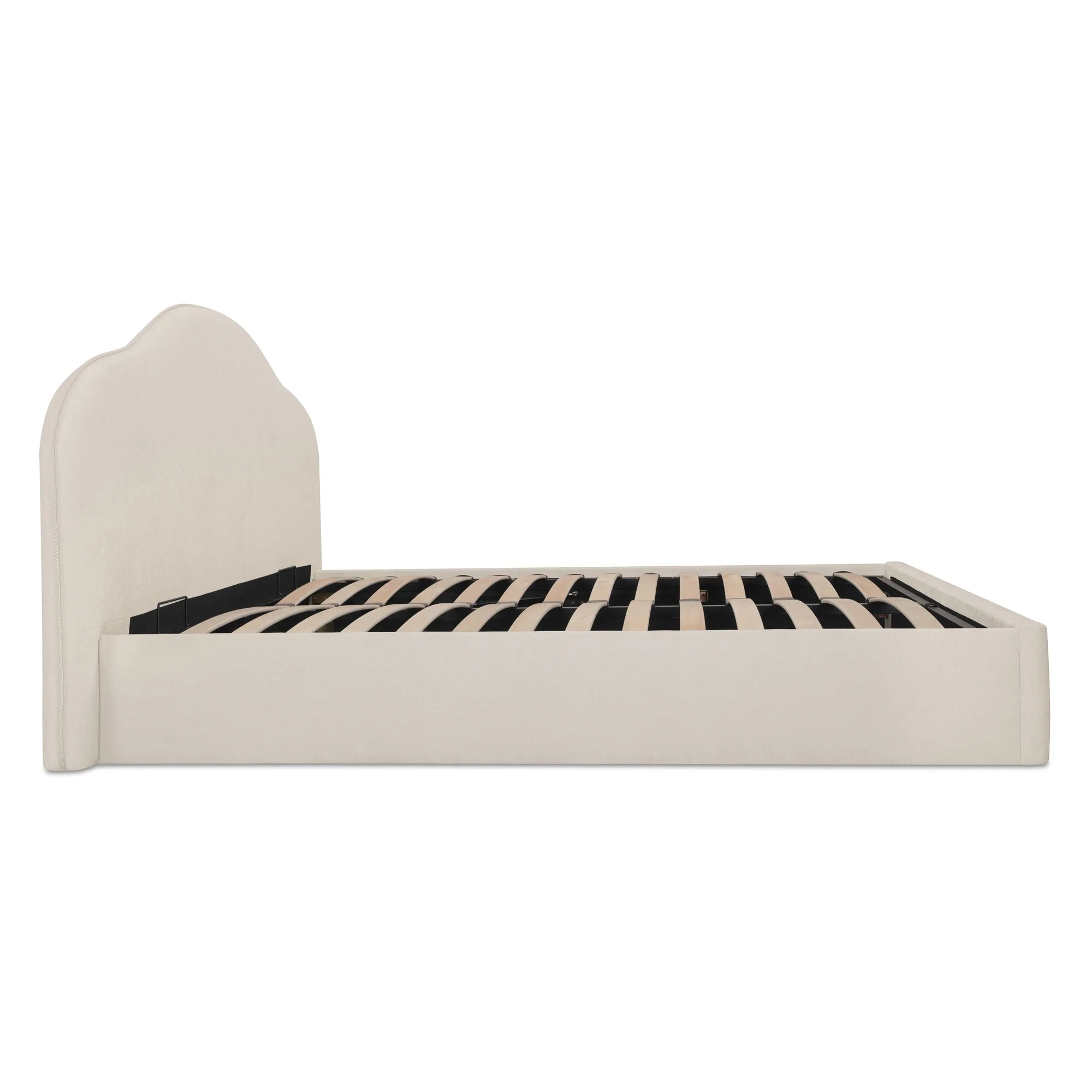 Maggie Queen Storage Bed Cream - Image 3