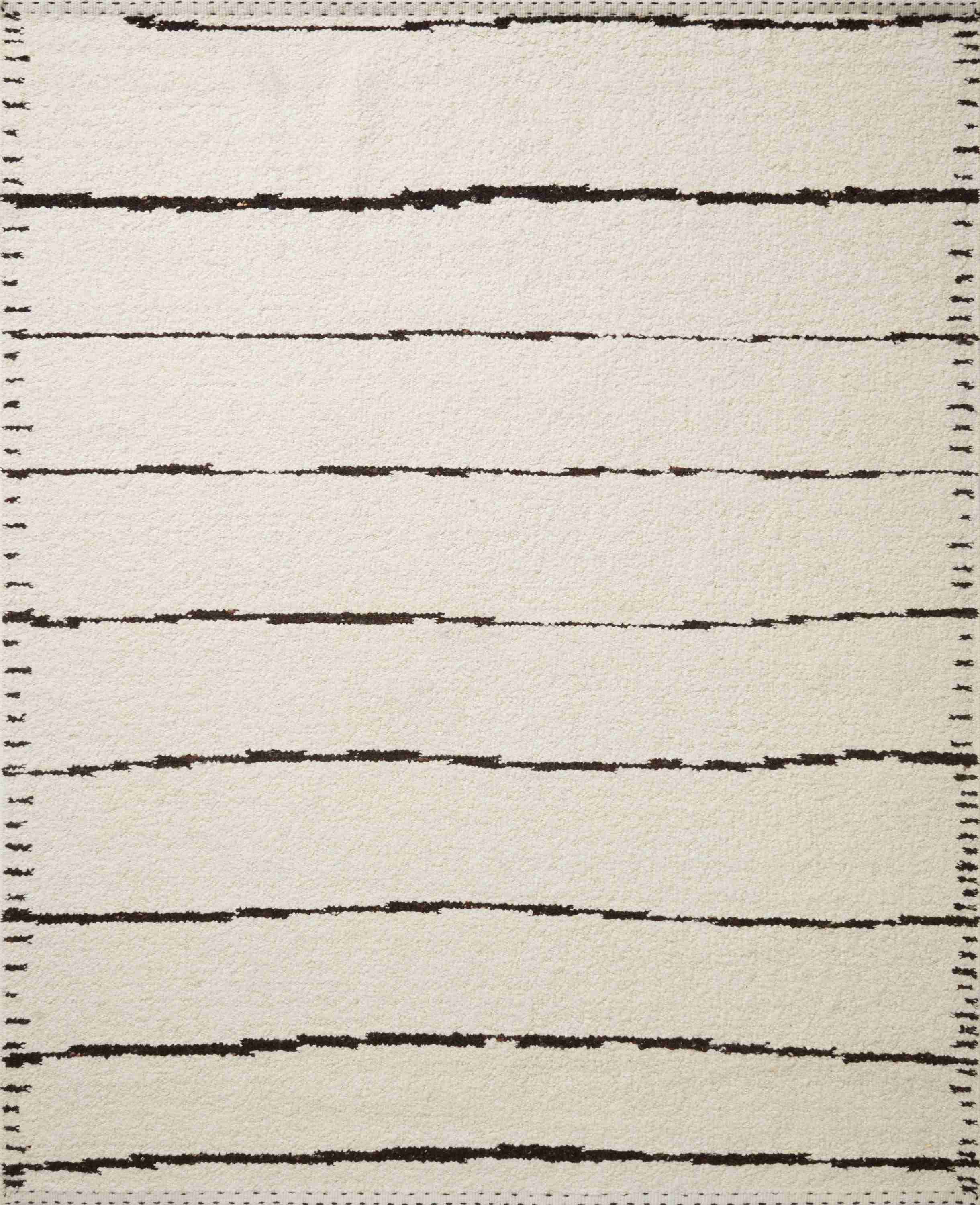 Loloi | Roman Collection | Ivory / Black | ROM-05 - Image 1