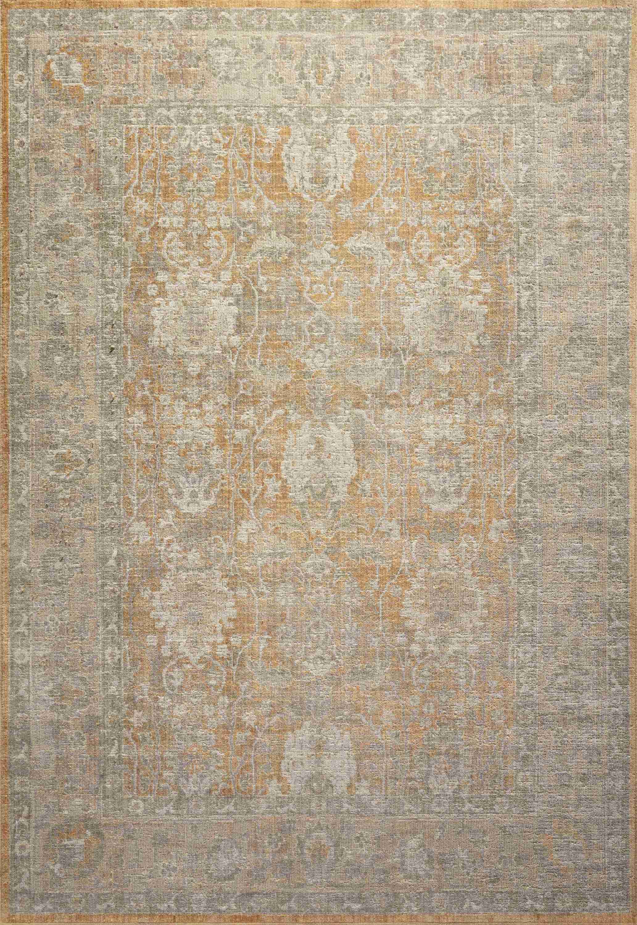 Chris Loves Julia x Loloi | Rosemarie Collection | Gold / Sand | ROE-01 - Image 1