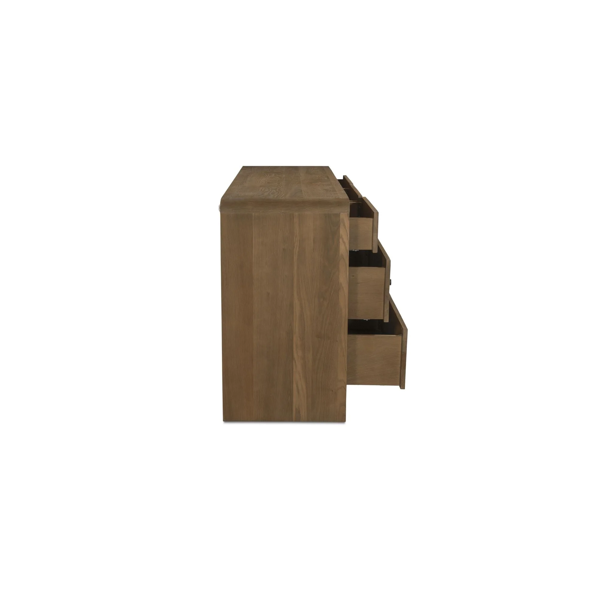Riley 7 Drawer Dresser Oak - Image 3
