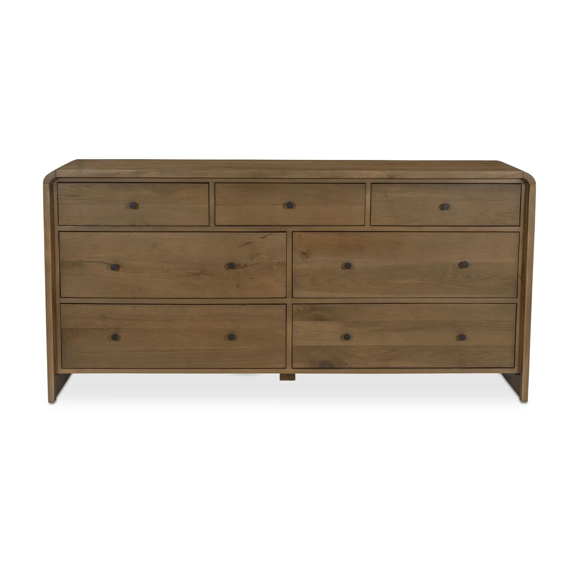 Riley 7 Drawer Dresser Oak - Image 1