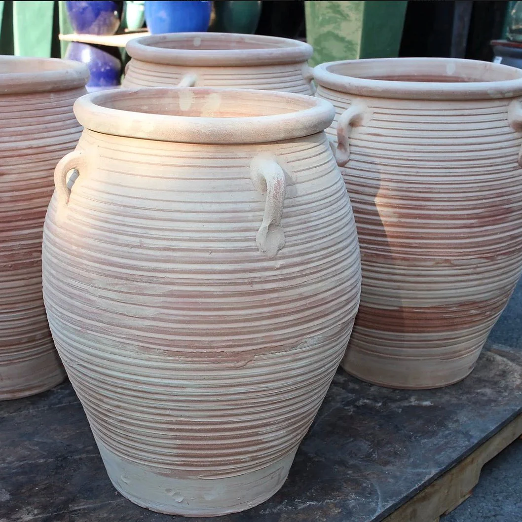 Red Ceramic Pot
