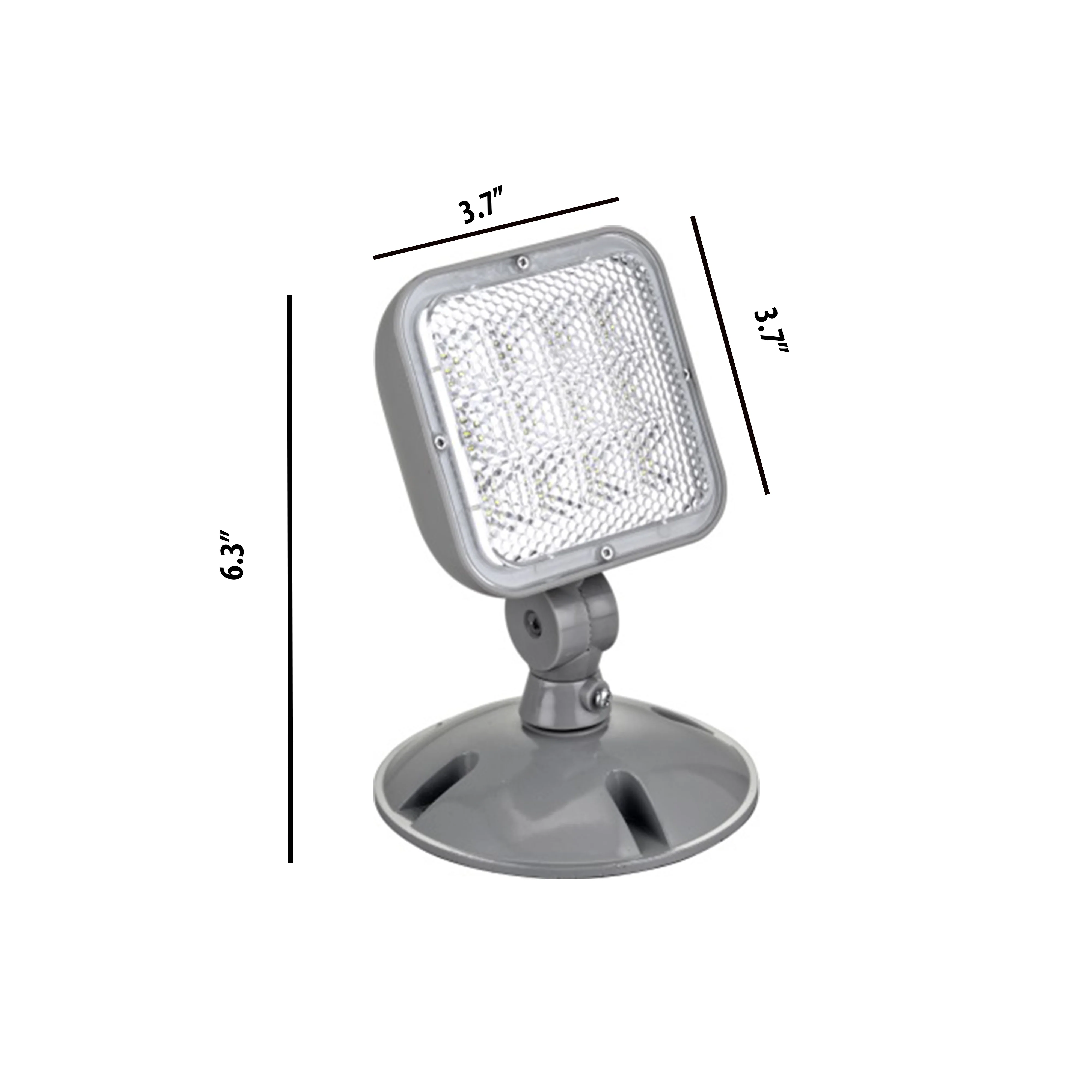 Single LED Remote Head Emergency Light - UL Listed #358 - Image 2