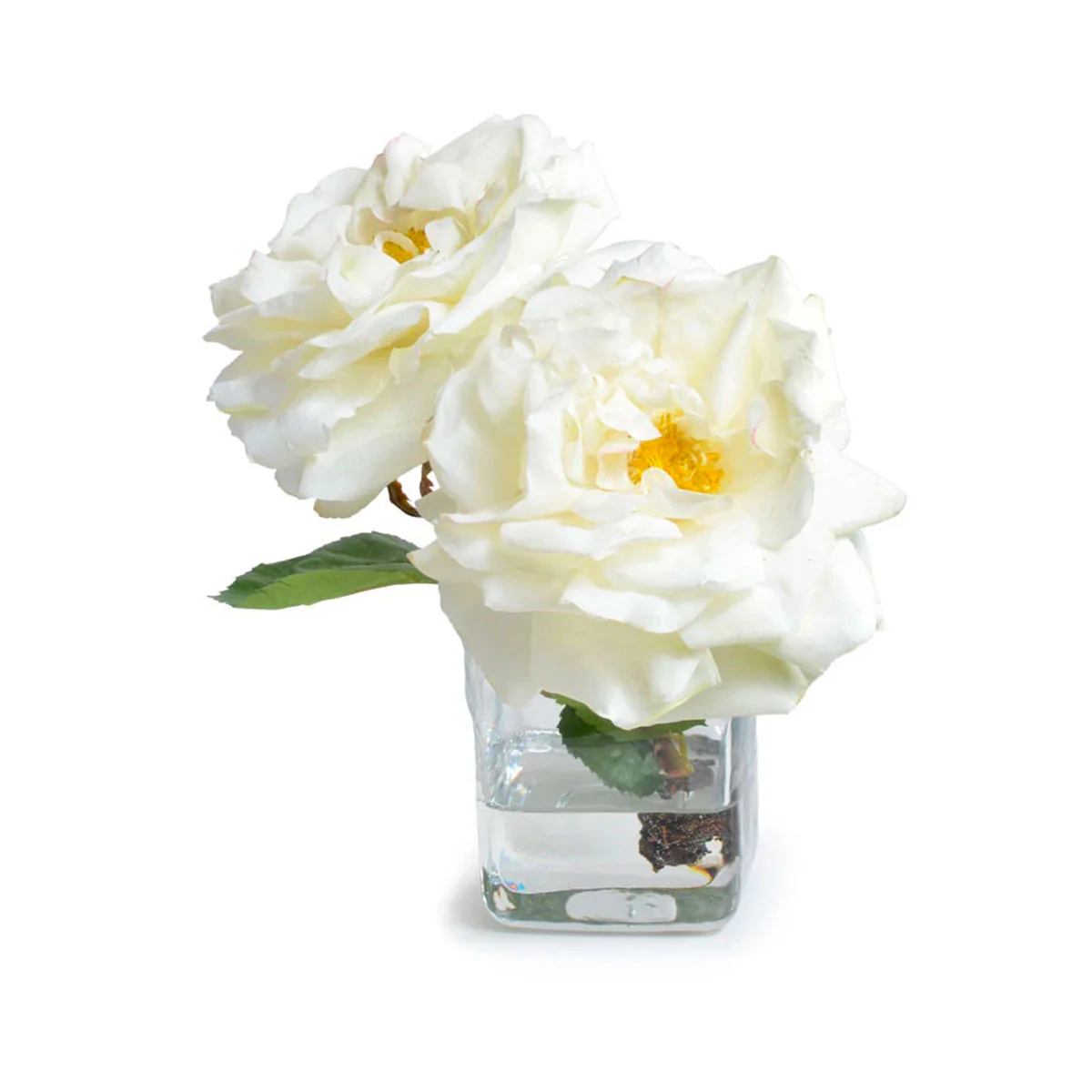 Rose Cutting in Glass - Image 1