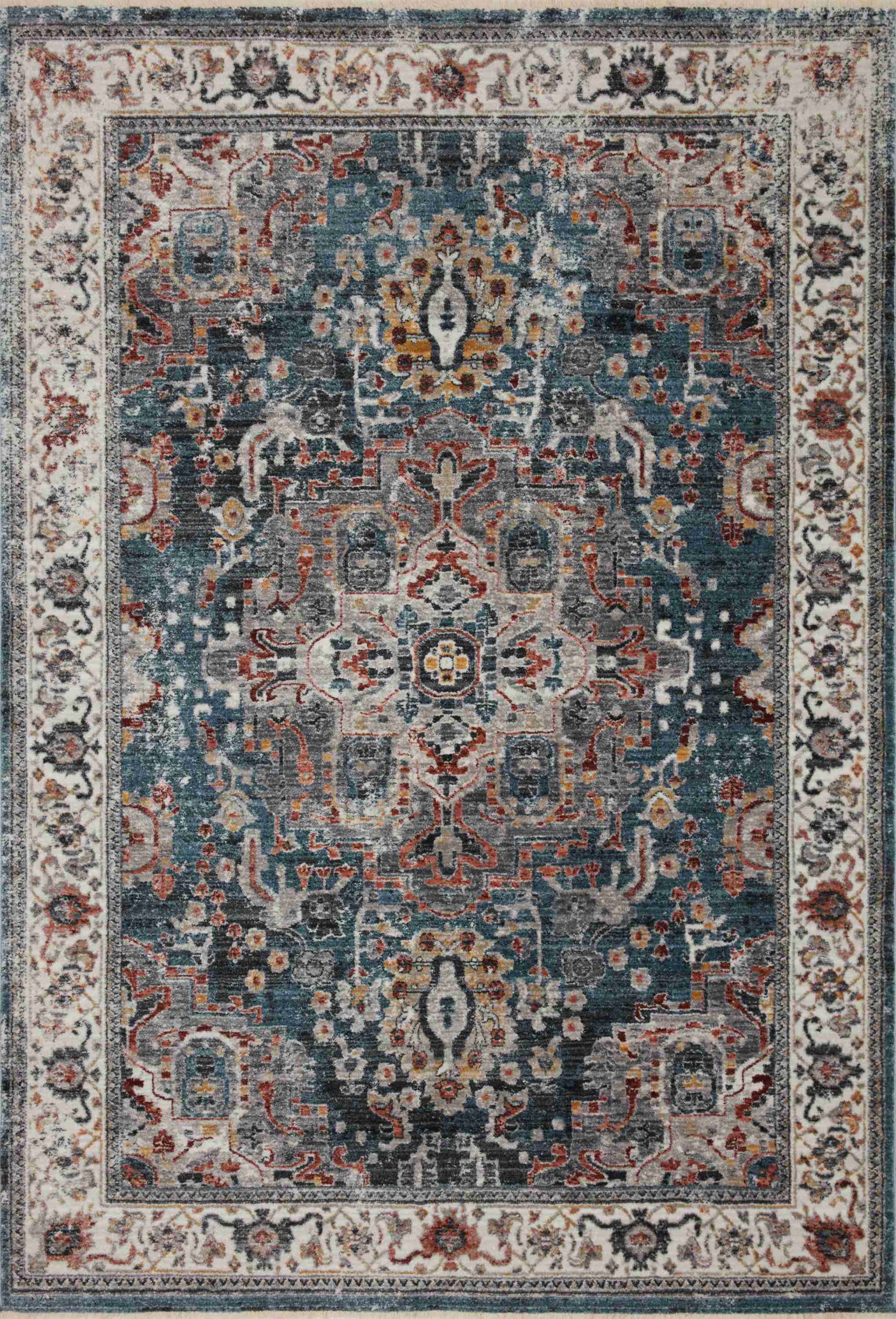 Loloi II | Samra Collection | Slate / Multi | SAM-04 - Image 1