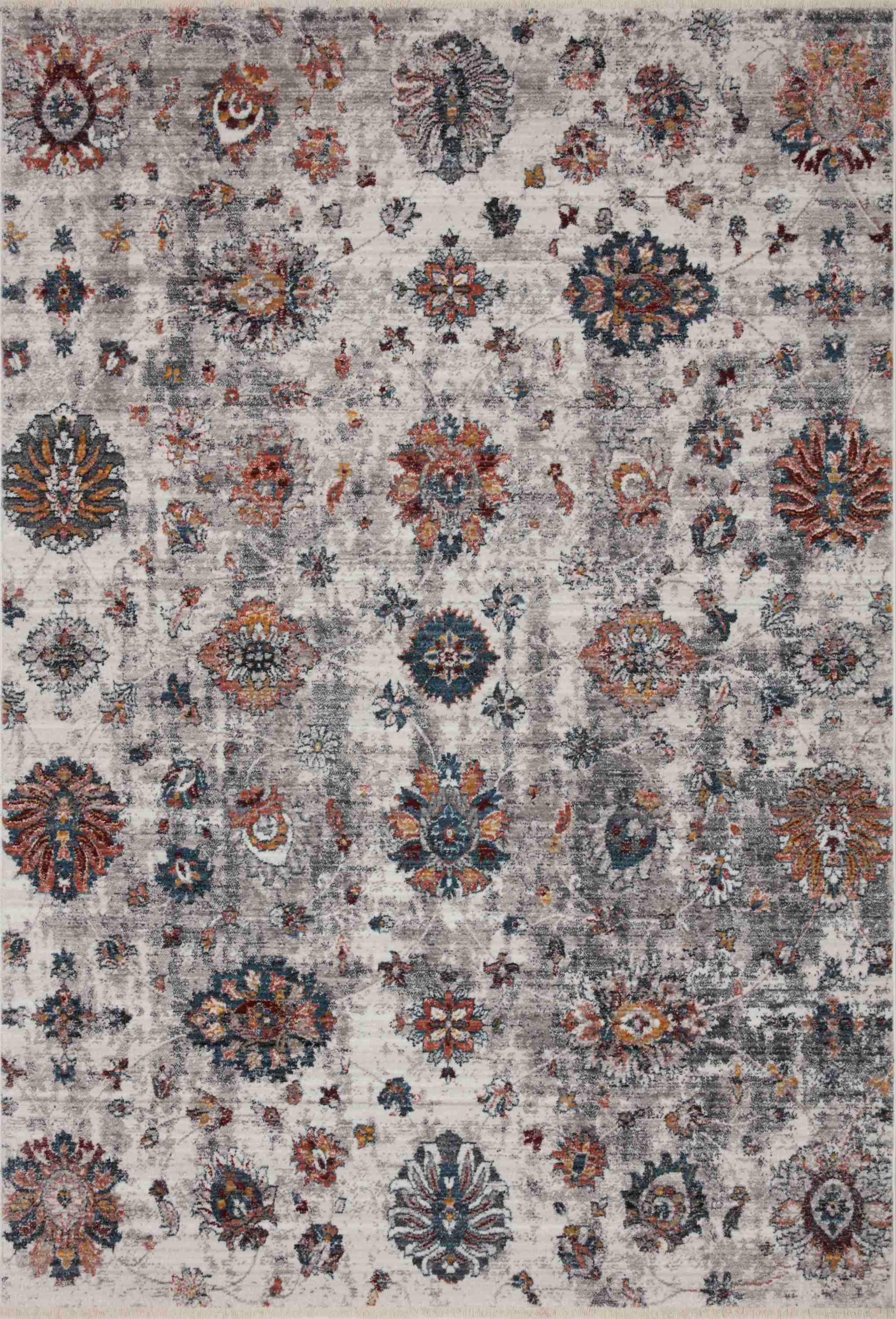 Loloi II | Samra Collection | Ivory / Multi | SAM-08 - Image 1