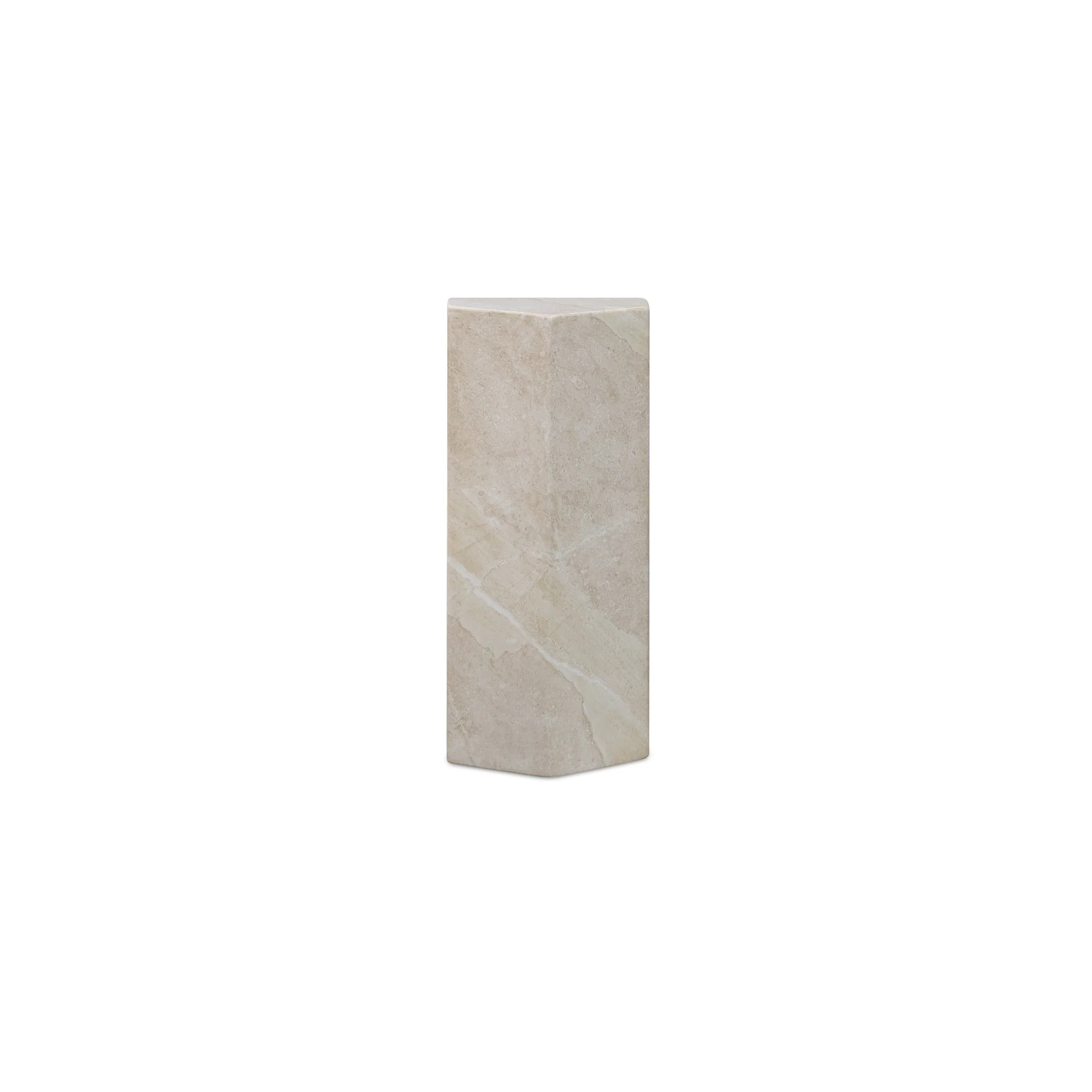 Nix Outdoor Side Table Cream - Image 1