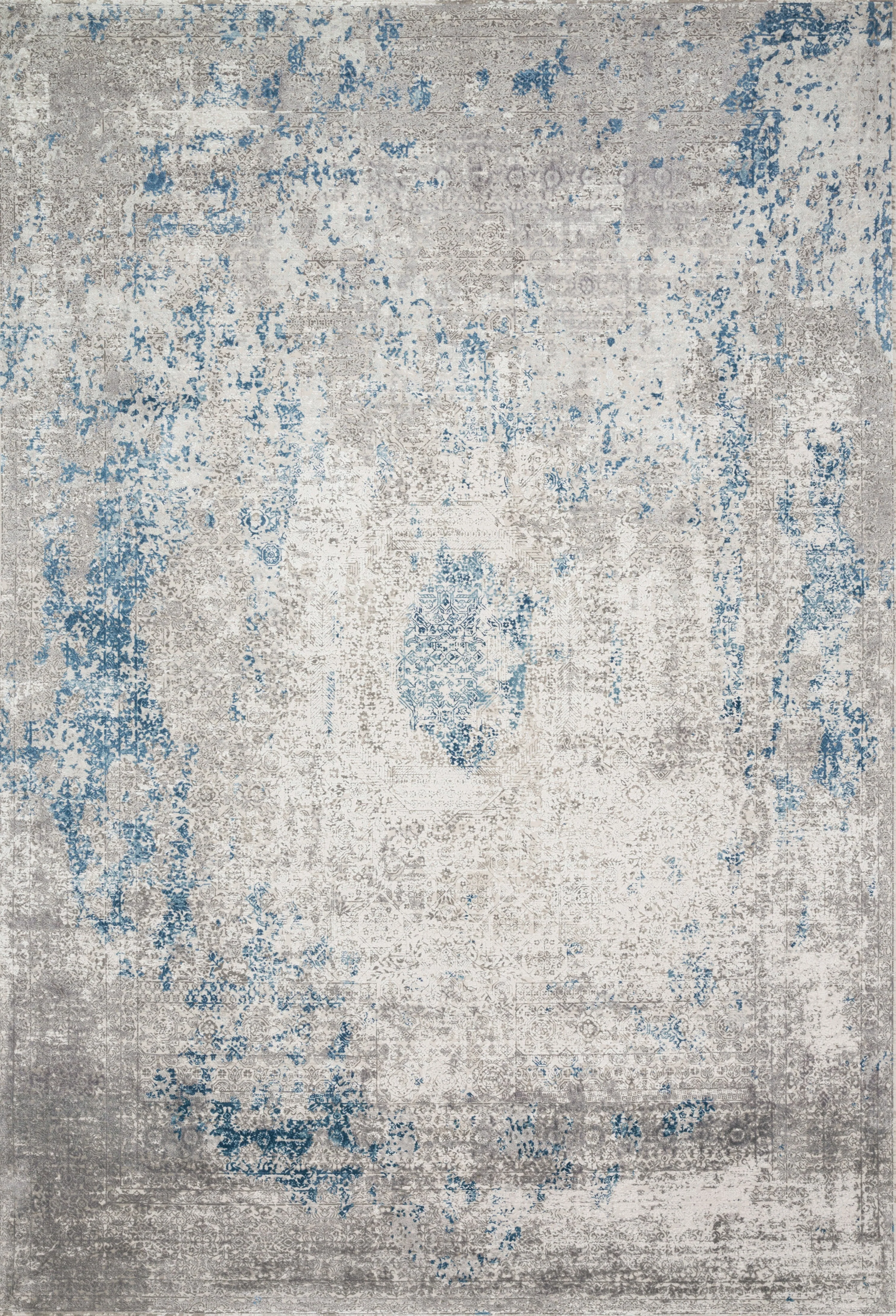 Loloi | Sienne Collection | Dove / Ocean | SIE-01 - Image 1